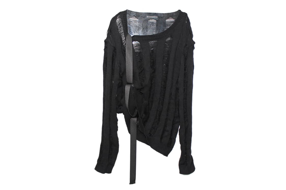 Ann Demeulemeester 앤드뮐미스터 디스트로이드 니트탑 상품이미지1