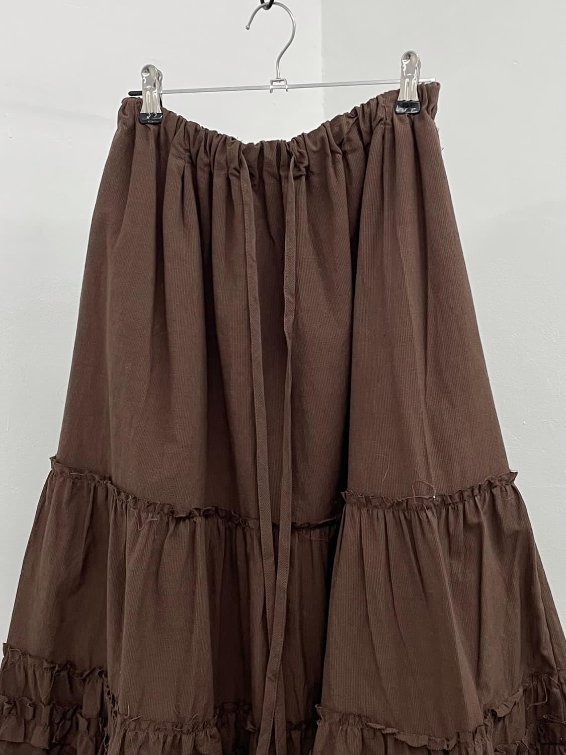 브라운 라떼 모리 캉캉 스커트 상품이미지5