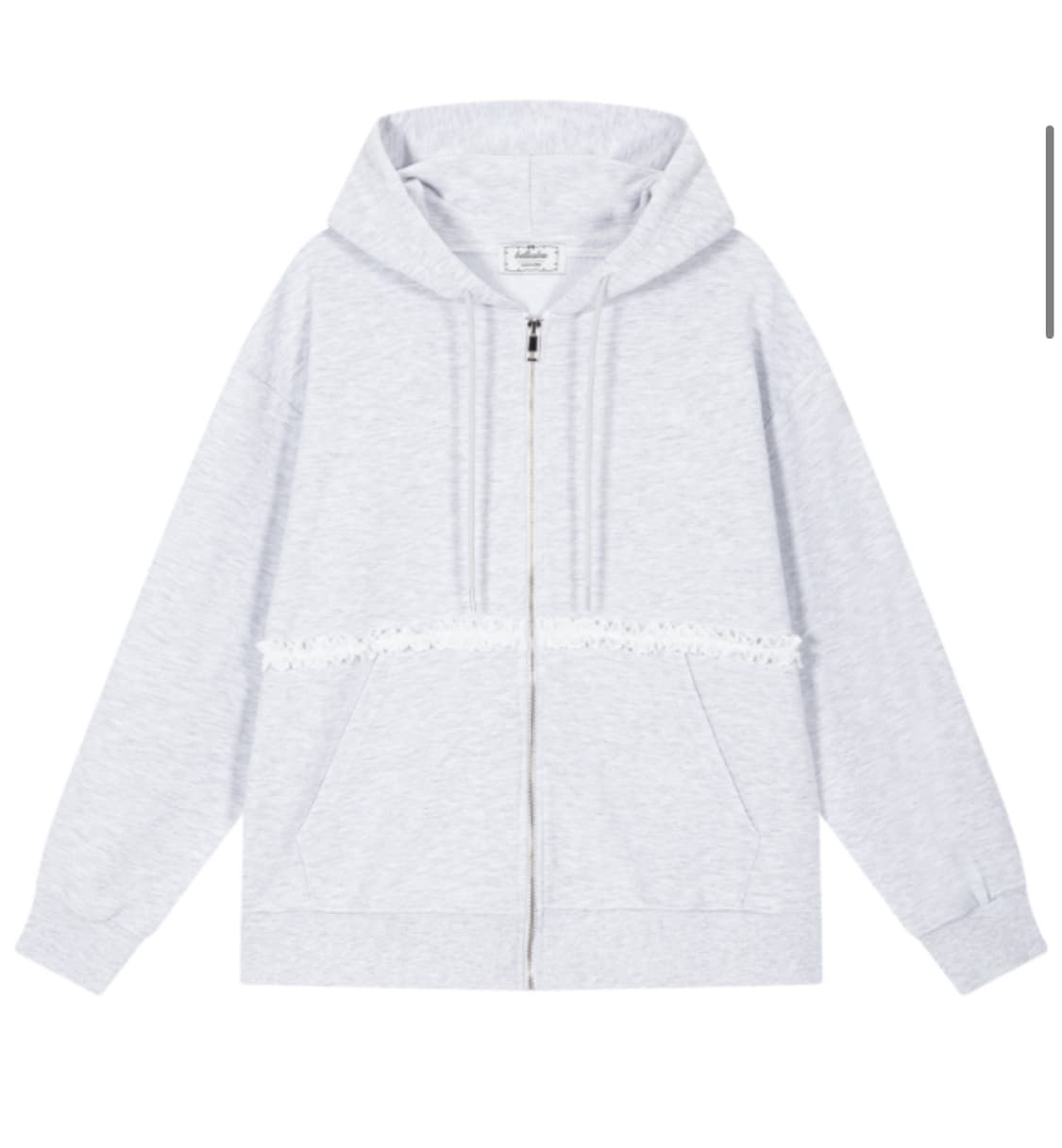 벨리아르 bellialeu 멜란지 후드집업 상품이미지3