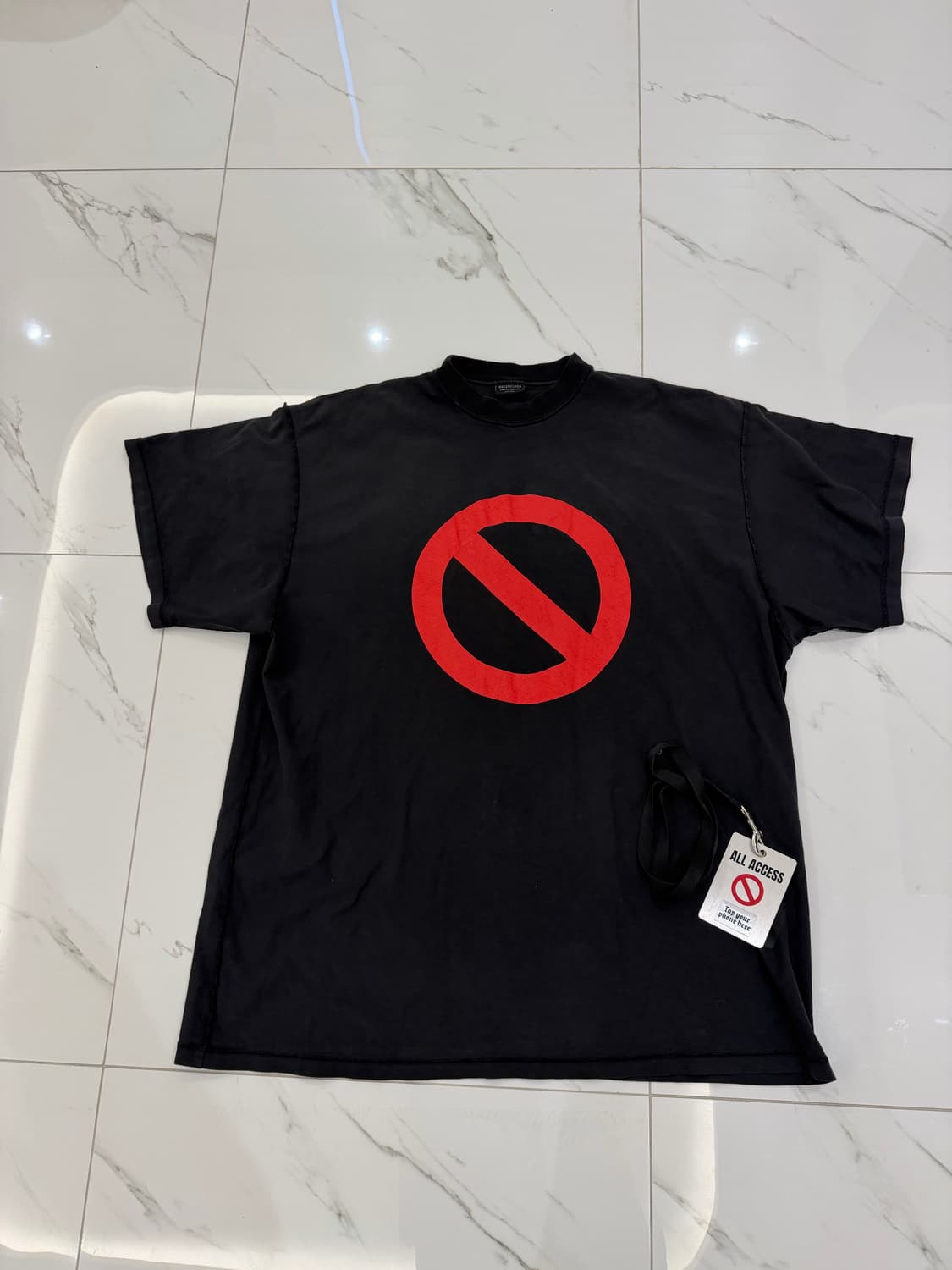 발렌시아가 bfrnd 뮤직 리미티드 티셔츠 상품이미지4