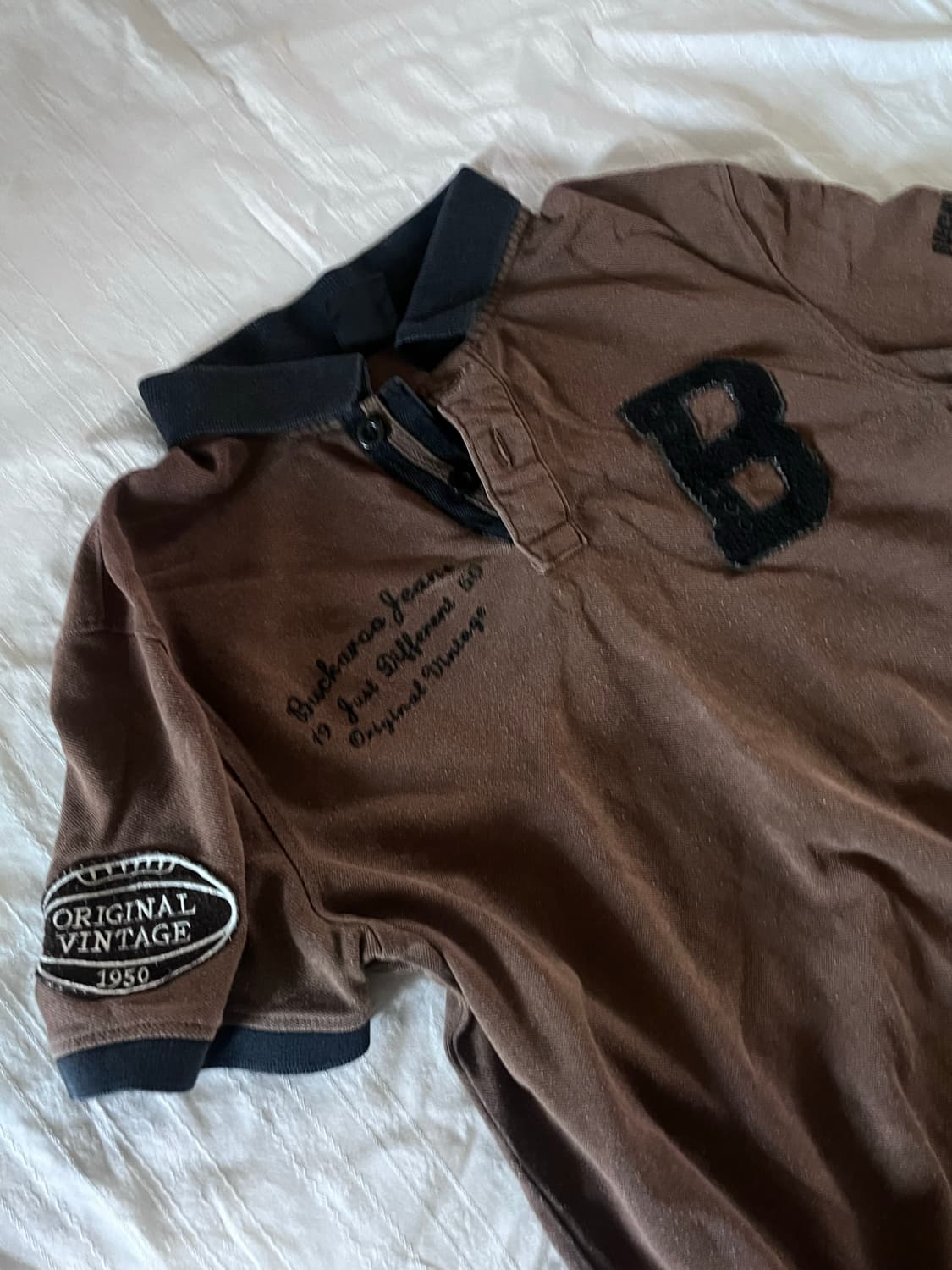 Buckroo collar half t shirt 상품이미지3