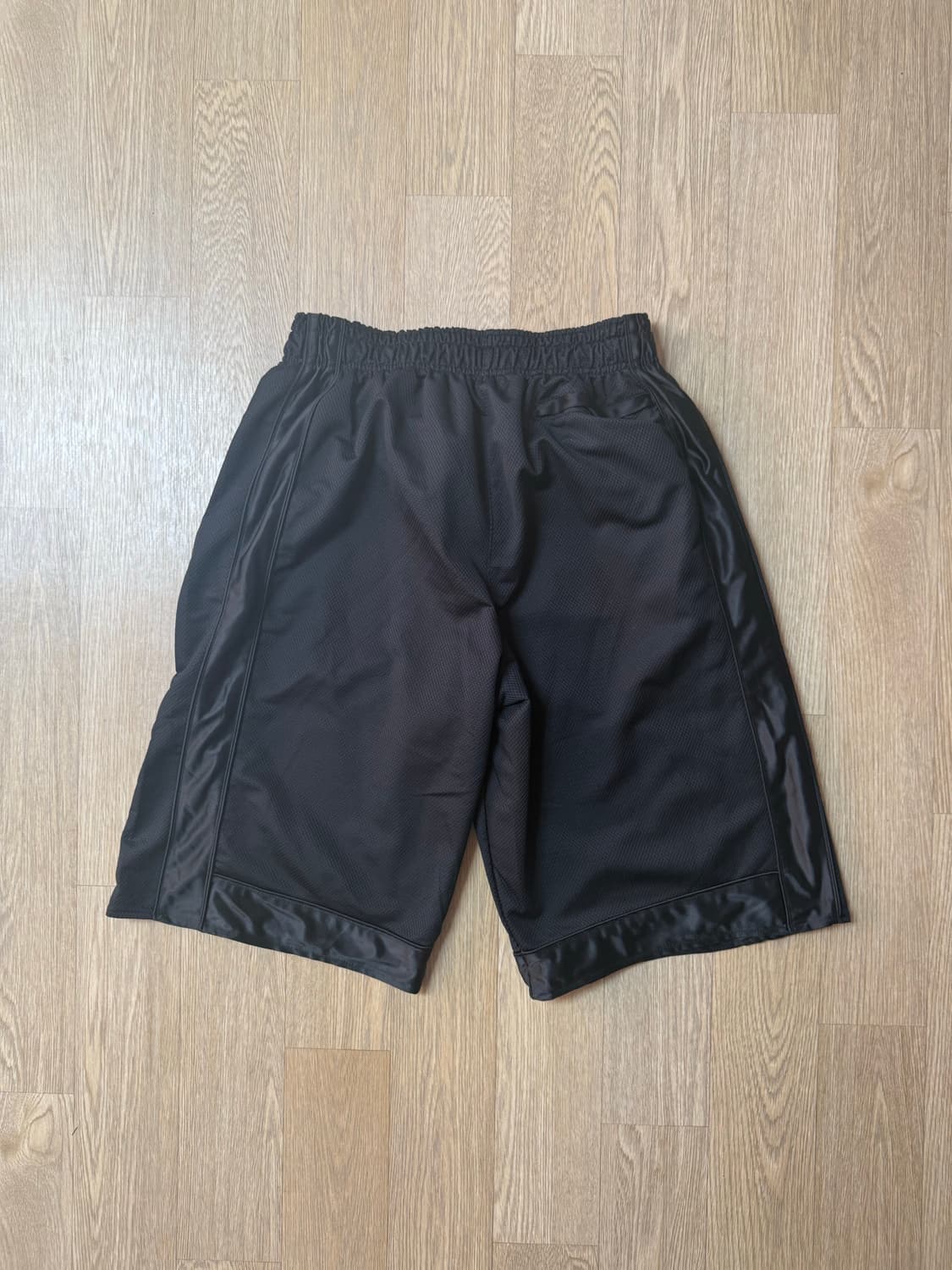 프로클럽 메쉬 바스켓볼 쇼츠 올블랙 상품이미지3