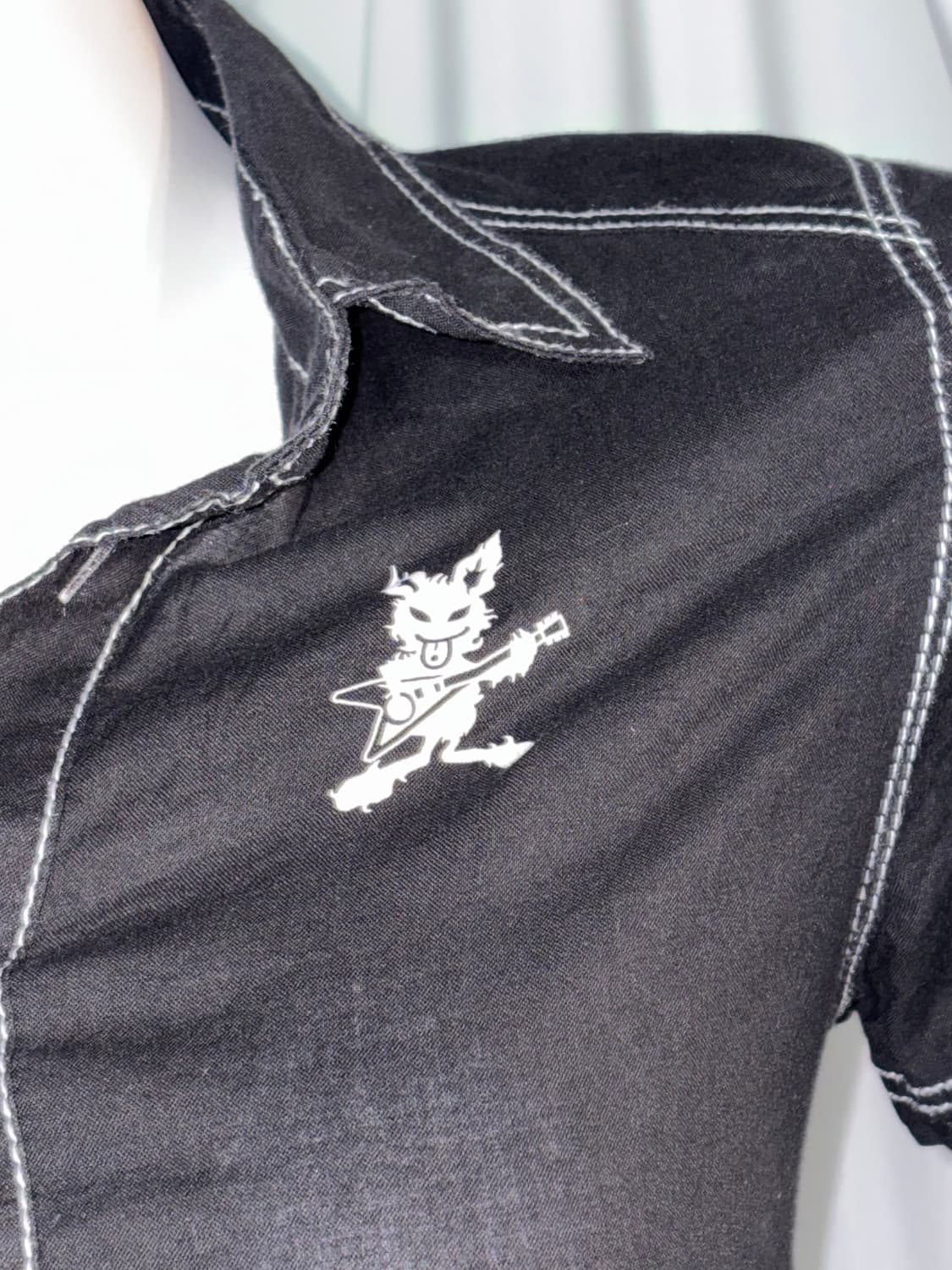 알곤퀸즈 데일리 시크 지브라 갸루펑크 갸펑 코디세트 상품이미지4