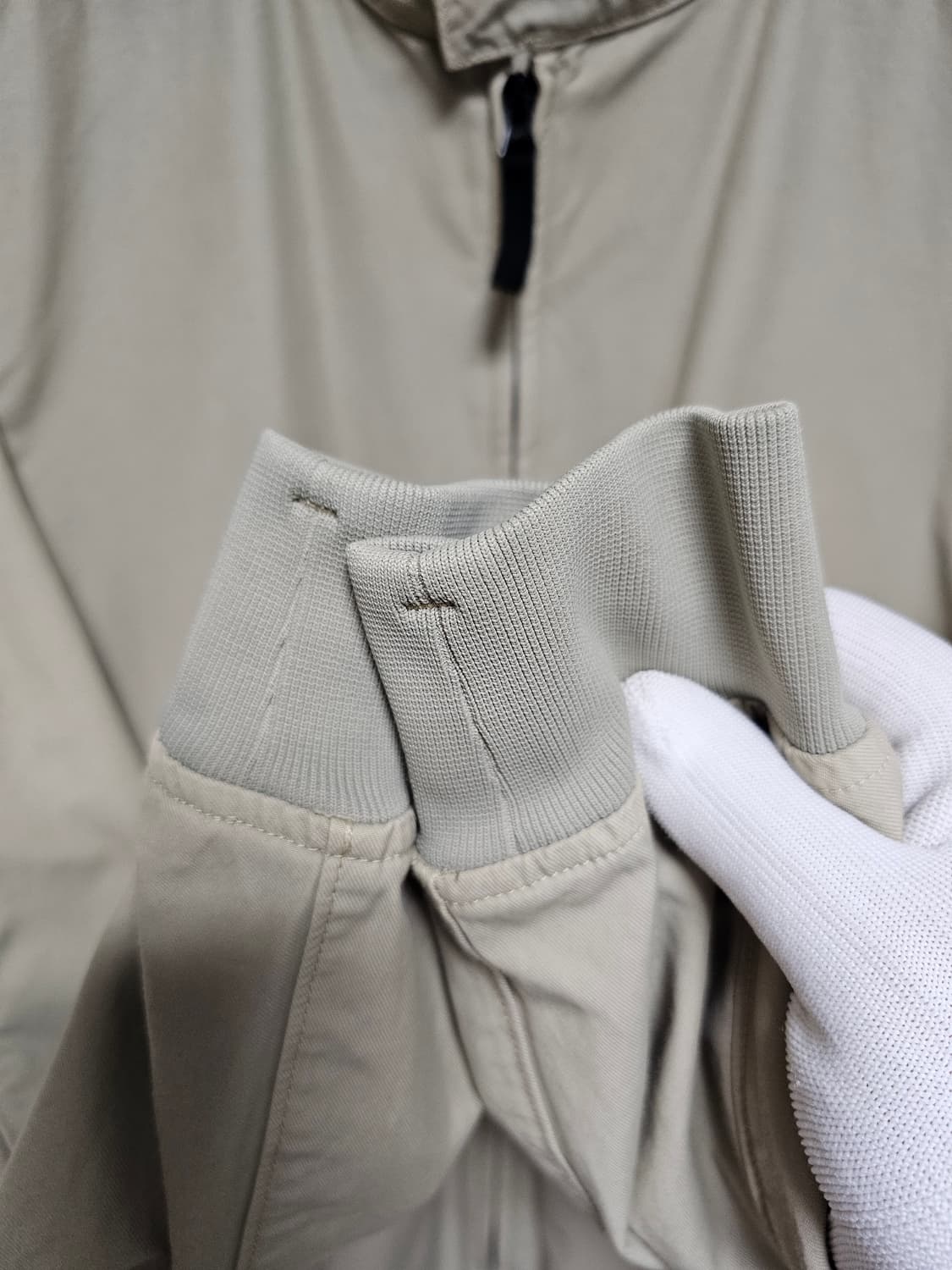 스톤아일랜드 나일론 코튼 바타비아 블루종 상품이미지4