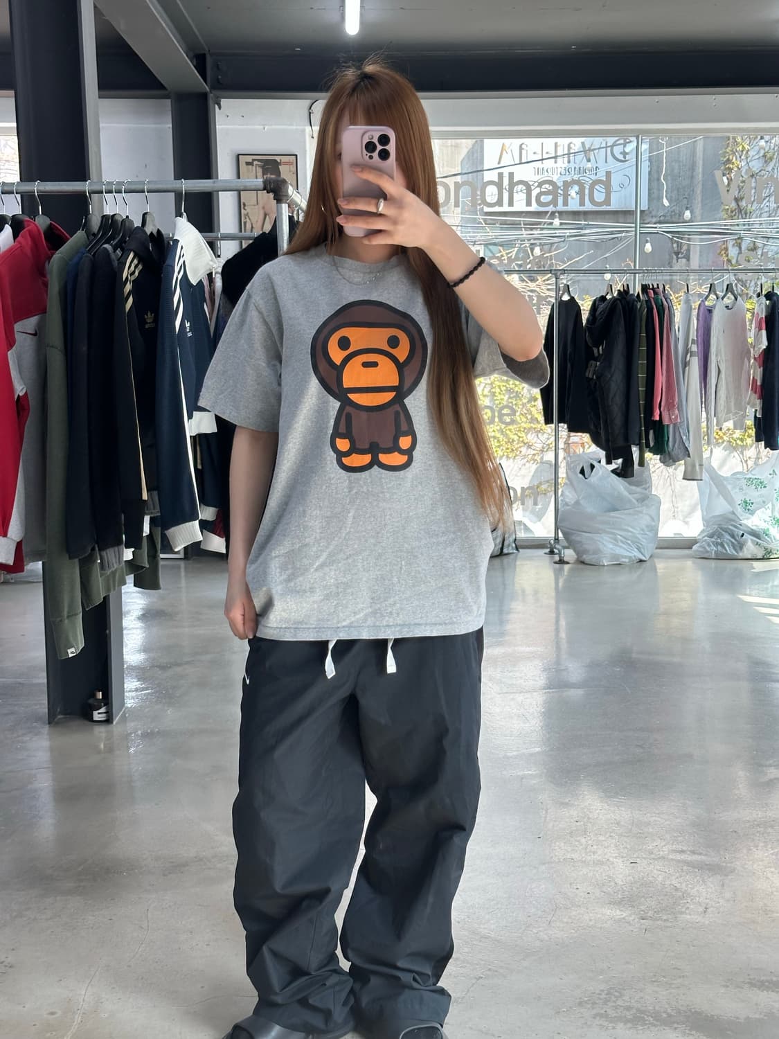 베이프 빅 베이비마일로 반팔티 상품이미지2