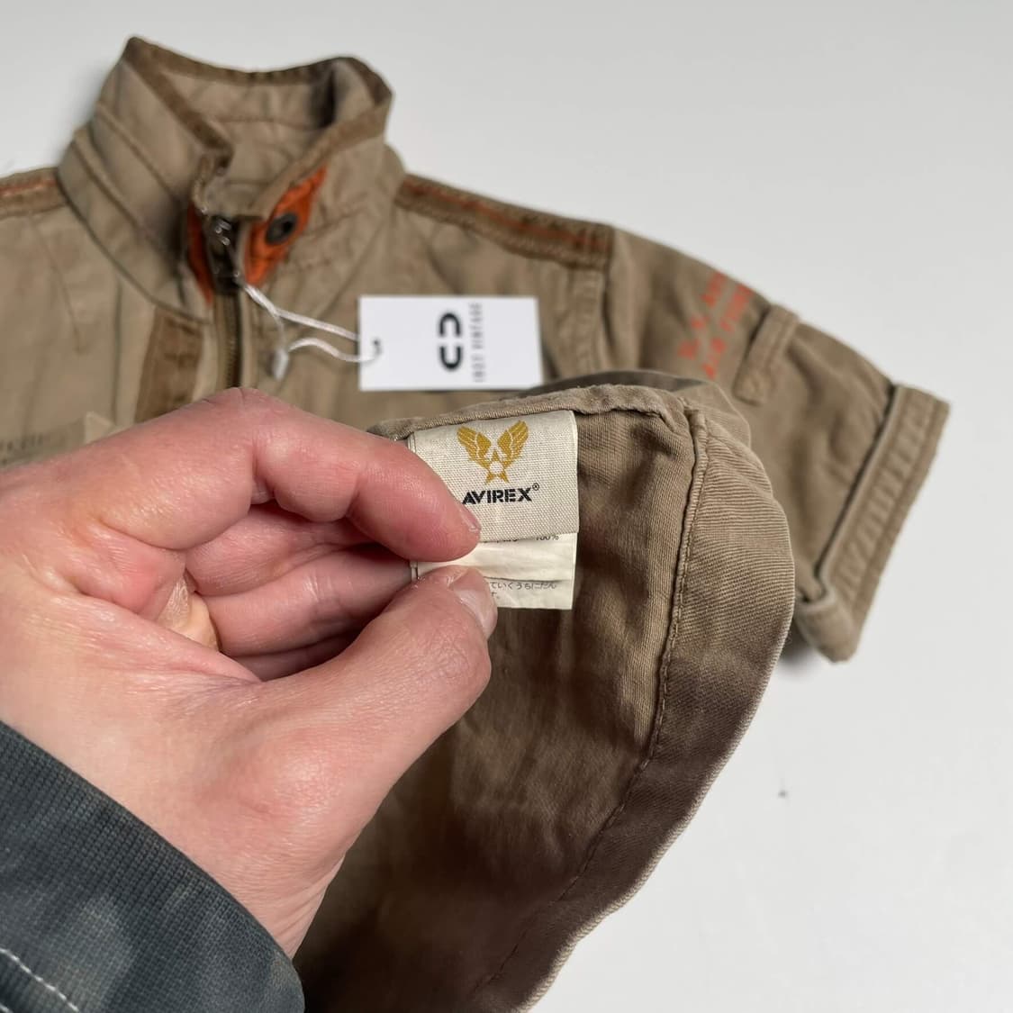 Avirex 밀리터리 집업 셔츠   상품이미지6