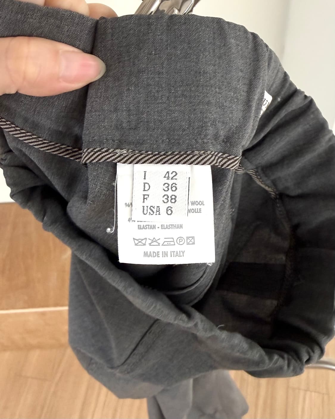 브루넬로 쿠치넬리 그레이 수트 팬츠 상품이미지8