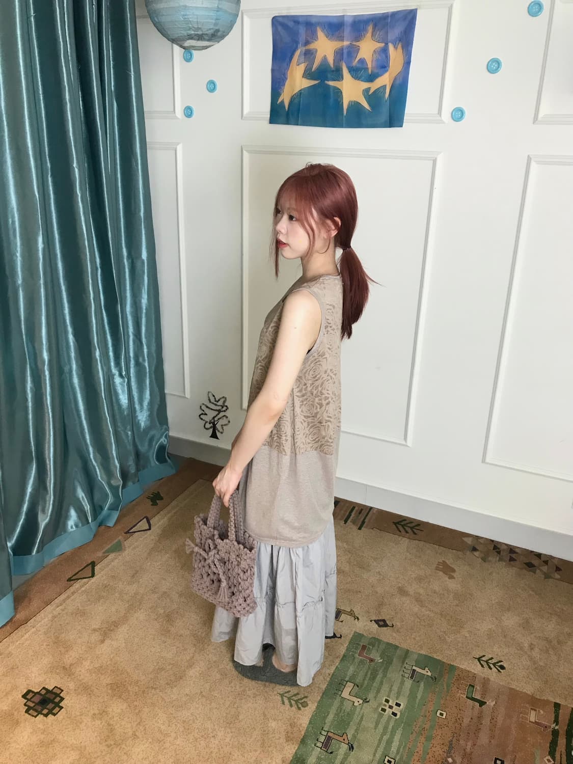 도트와 스트라이프를 섞어 조화로운 톤앤톤 코디𓂃˖₊🦕 상품이미지4