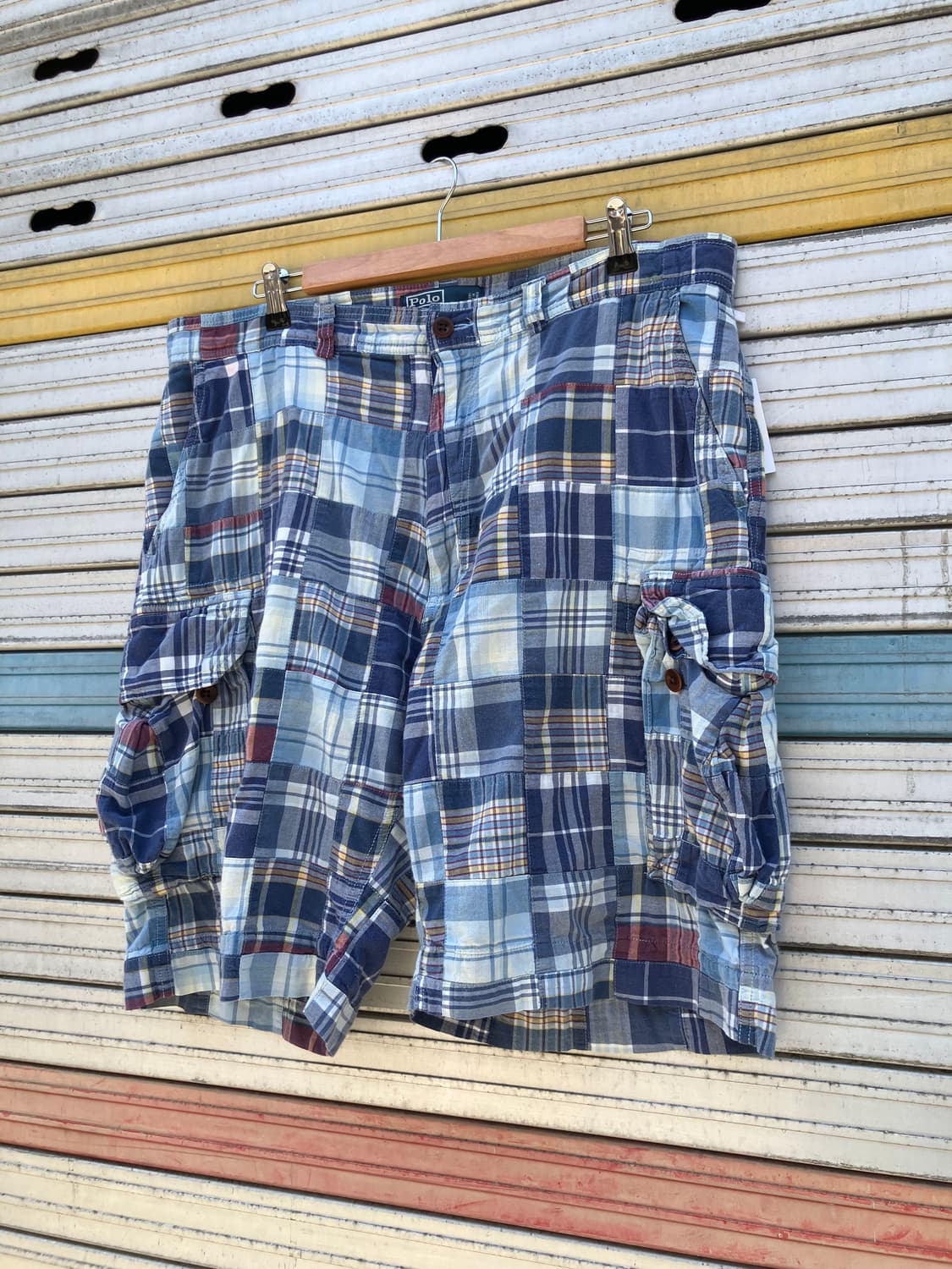 Polo Ralph Lauren 패치워크 카고 쇼츠 38 상품이미지1