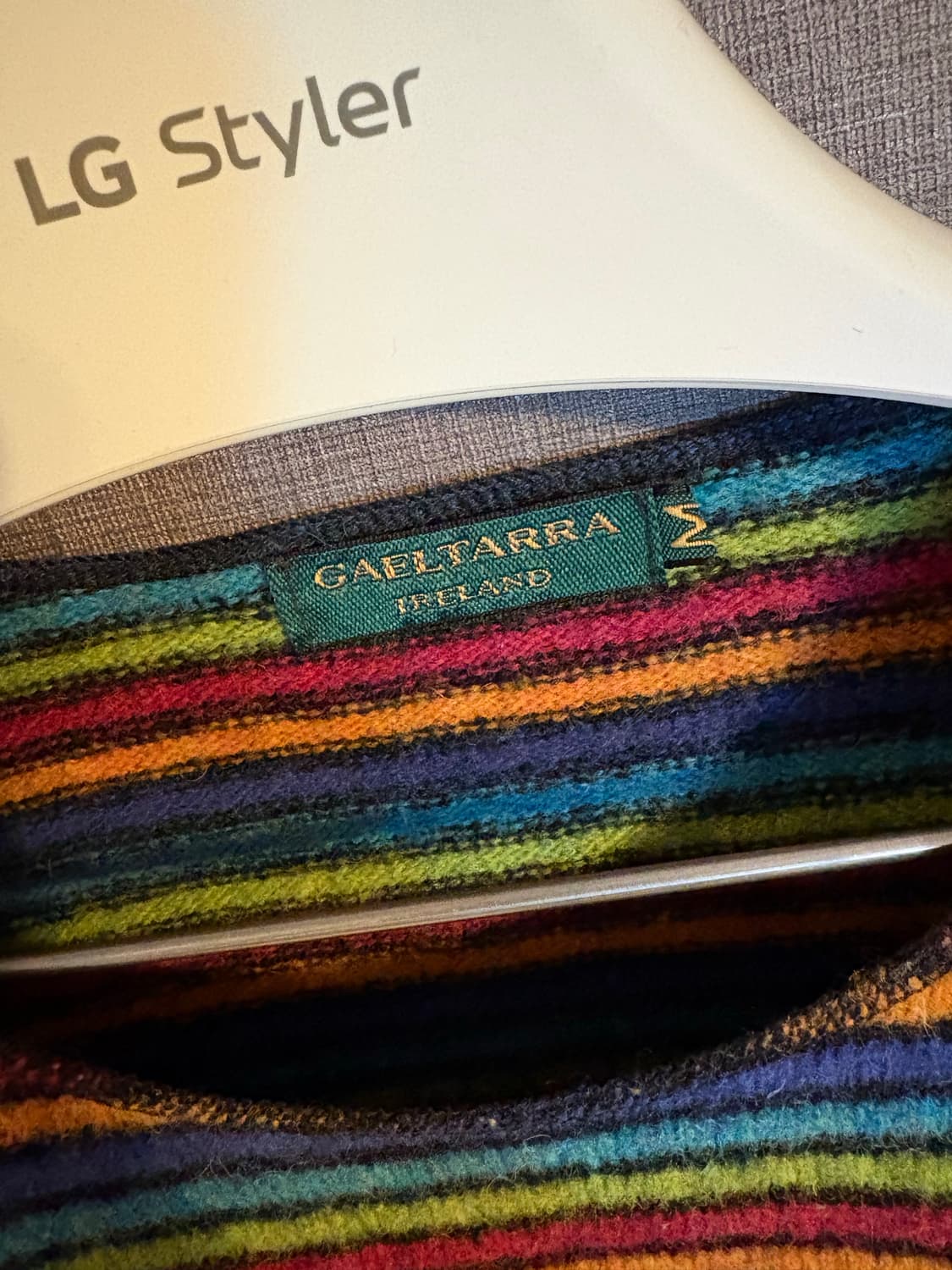 GAELTARRA 아일랜드 울 100% 스트라이프 니트 Japan 상품이미지3