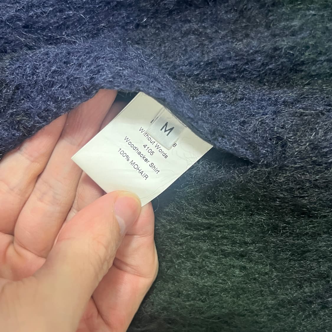 블레스 Bless woodhacker shirts mohair (M) 상품이미지4