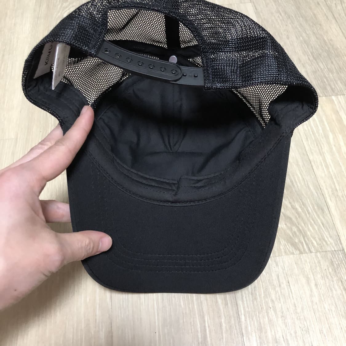 (OS) 키뮤어 KIIMUIR PPP 플라워 메쉬캡 블랙 상품이미지6