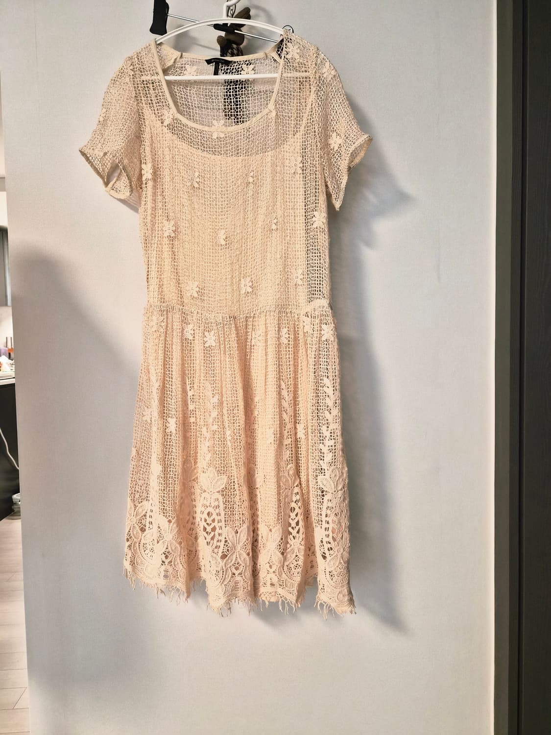 [Massimo Dutti] 마시모두띠 자수 크로셰 레이스 원피스 상품이미지2