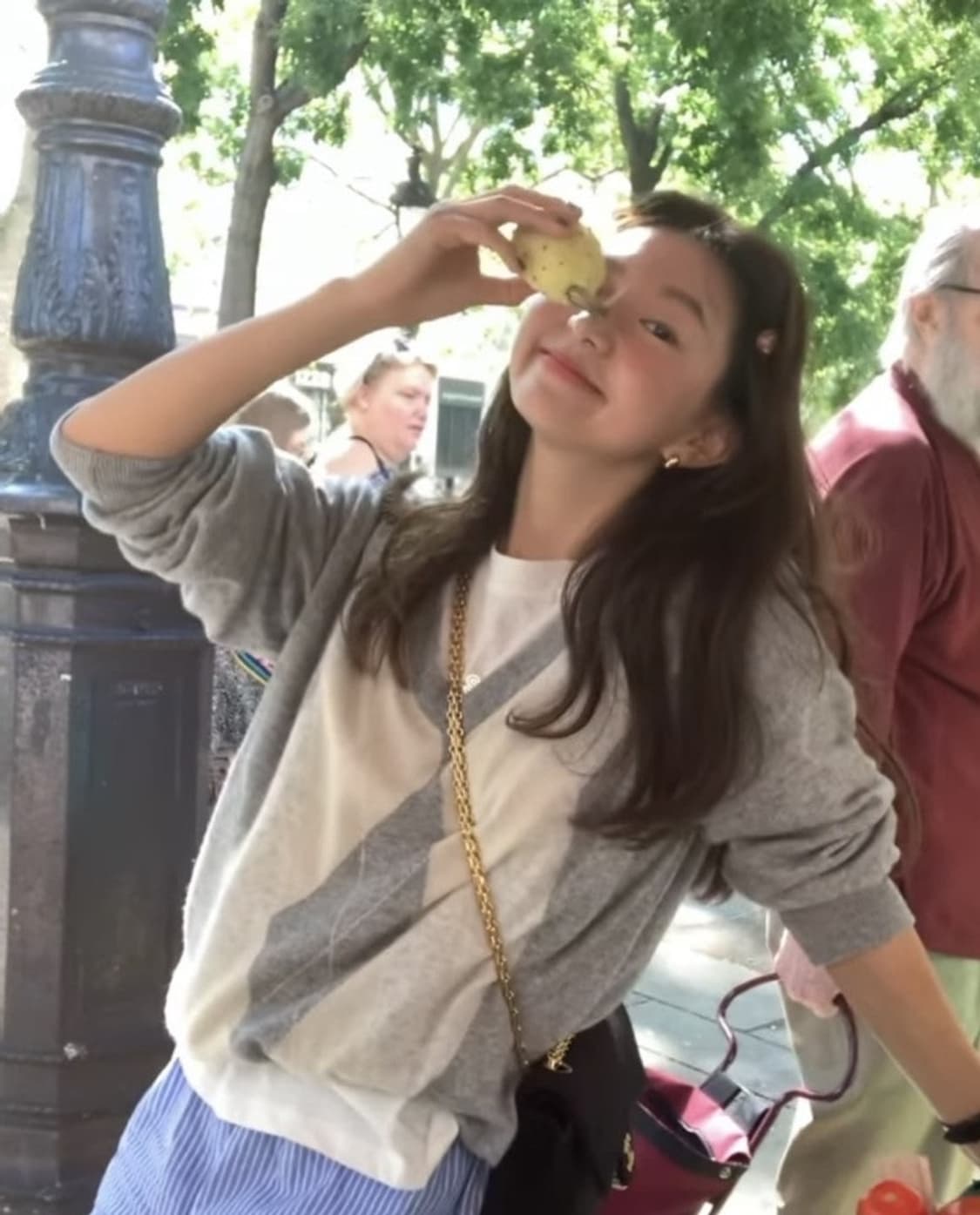 더바넷 아가일 니트 스웨터 상품이미지3