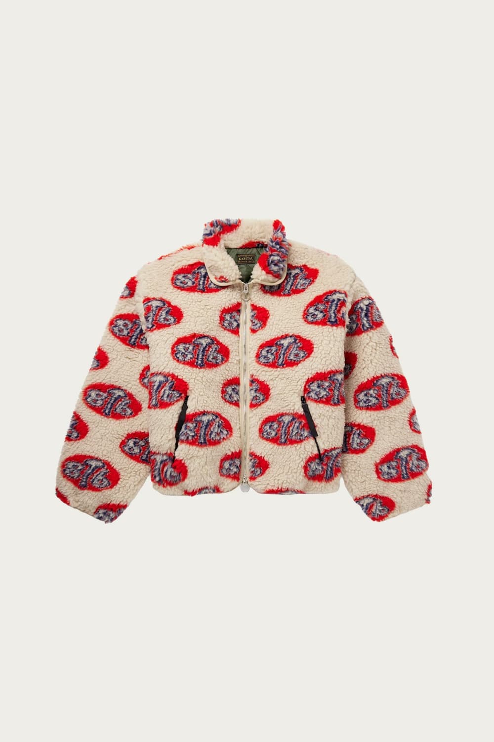 [3] kapital 캐피탈 8T6 보아 플리스 크롭 자켓 상품이미지2