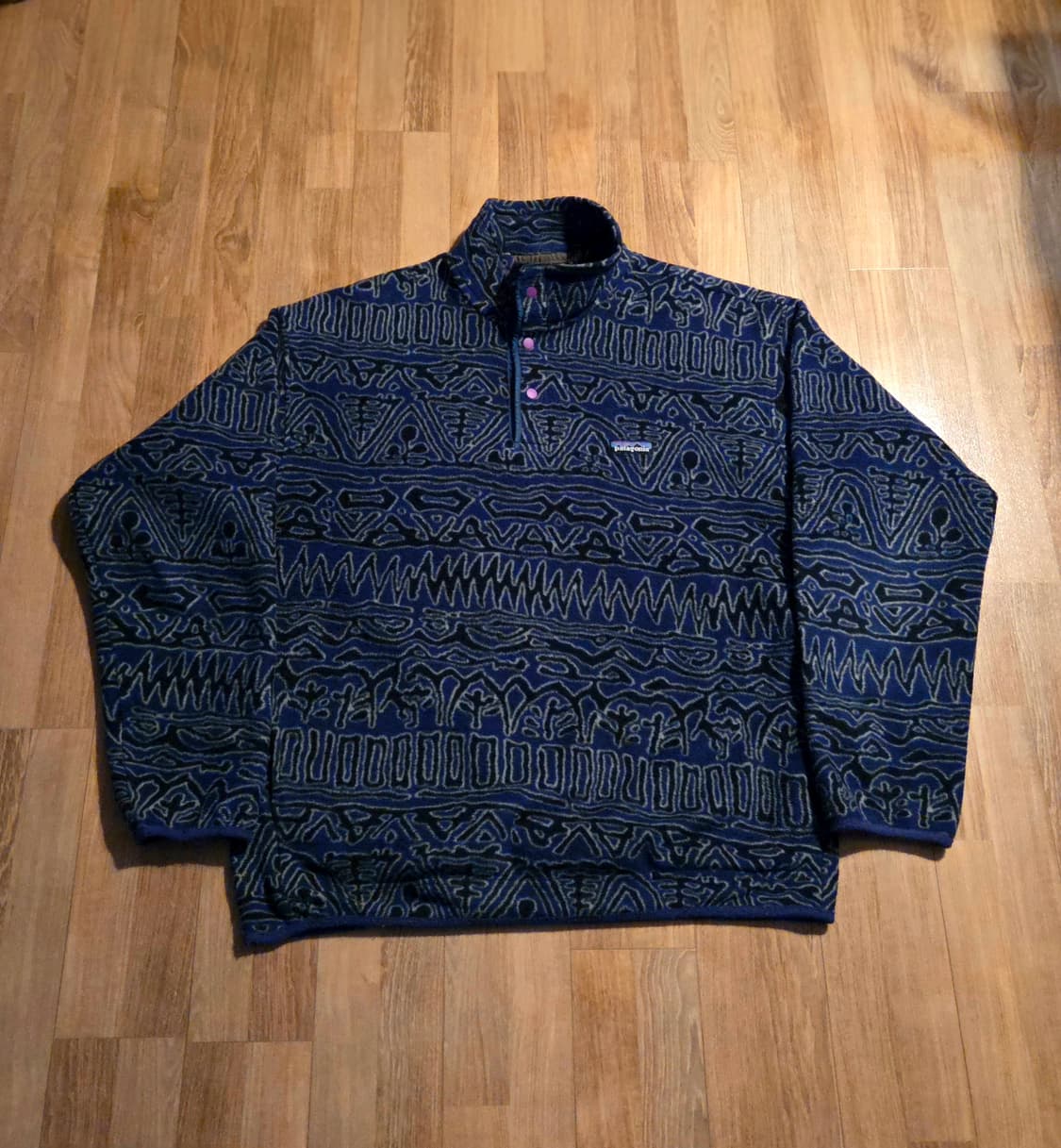 (L)Rare파타고니아 90s Usa 블루스톰 악어 신칠라 상품이미지1