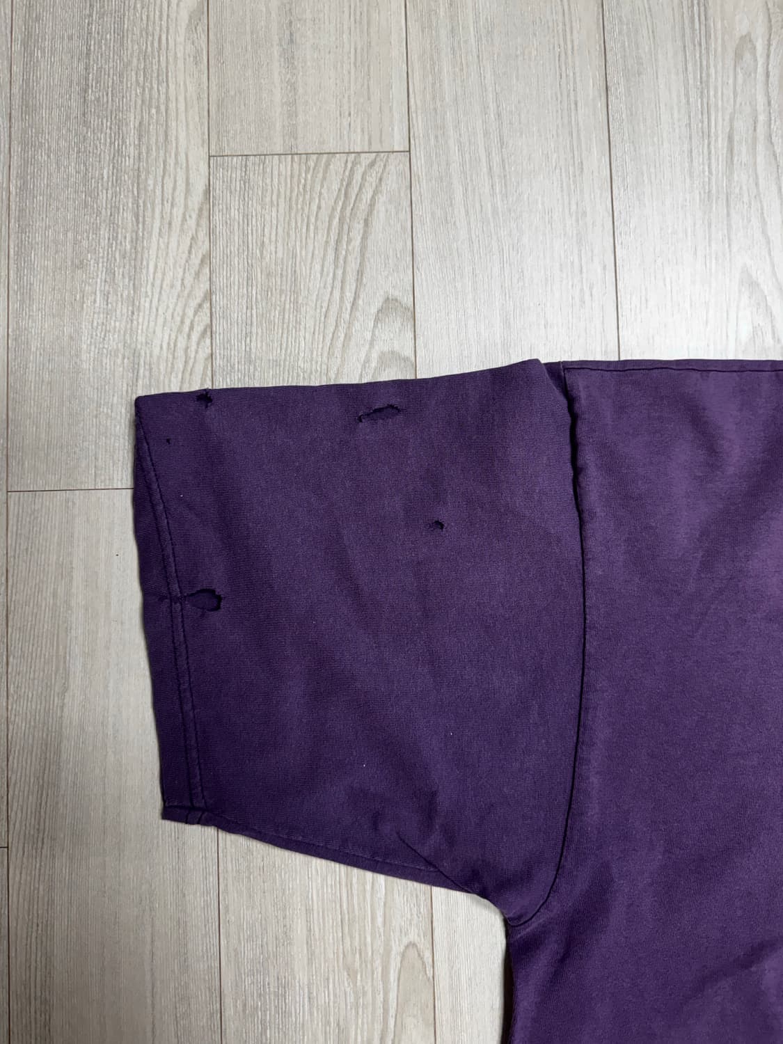 빈티지 썬 페이드 네이비 티셔츠 상품이미지5