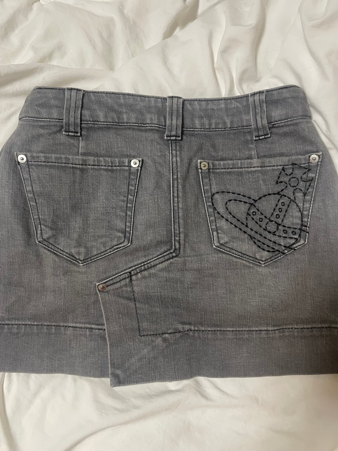 비비안웨스트우스 흑청 스커트 치마 레드라벨 상품이미지1