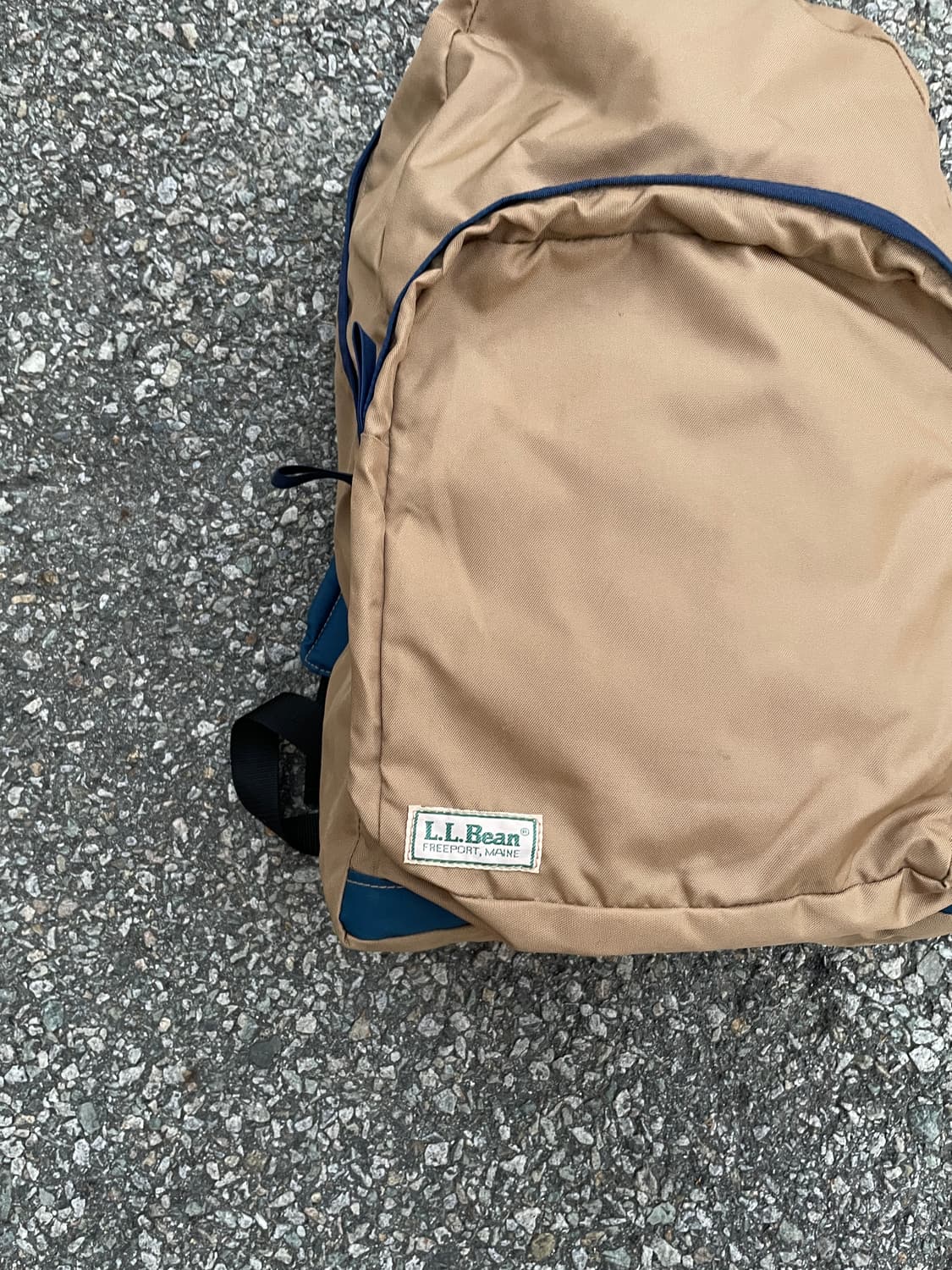 90s L.L. Bean Nylon Backapack(Dead stock 상품이미지2