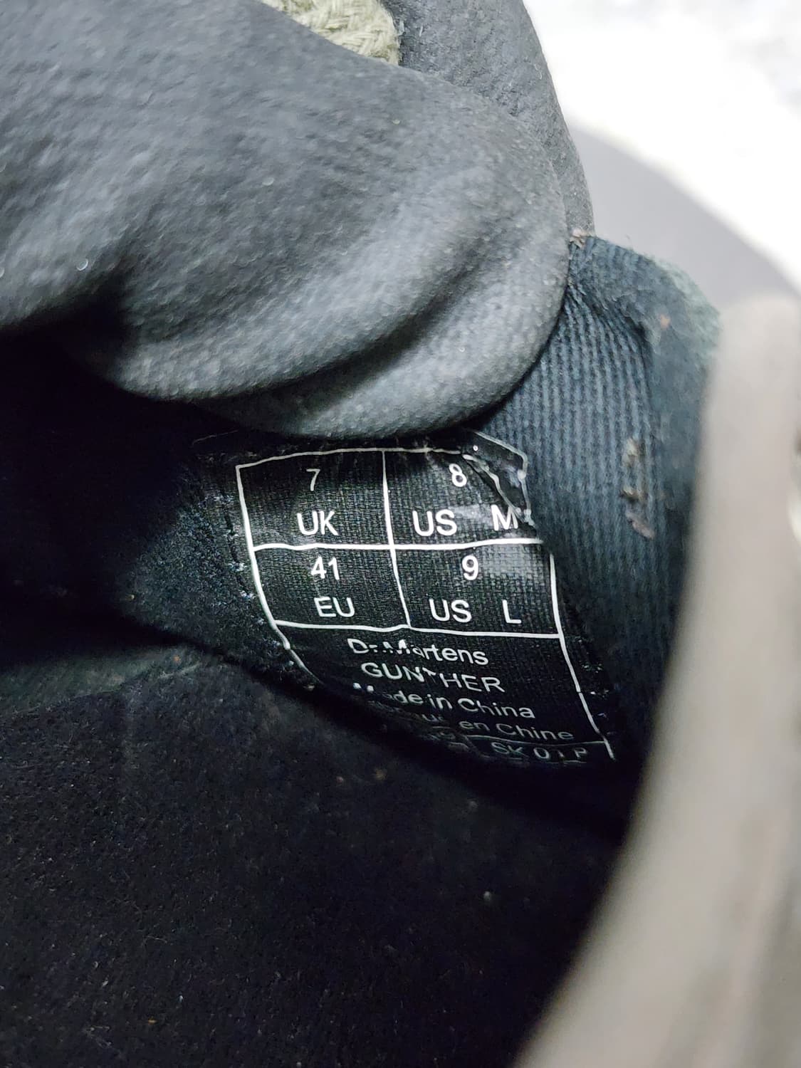 닥터마틴 스웨이드 스니커즈 상품이미지8