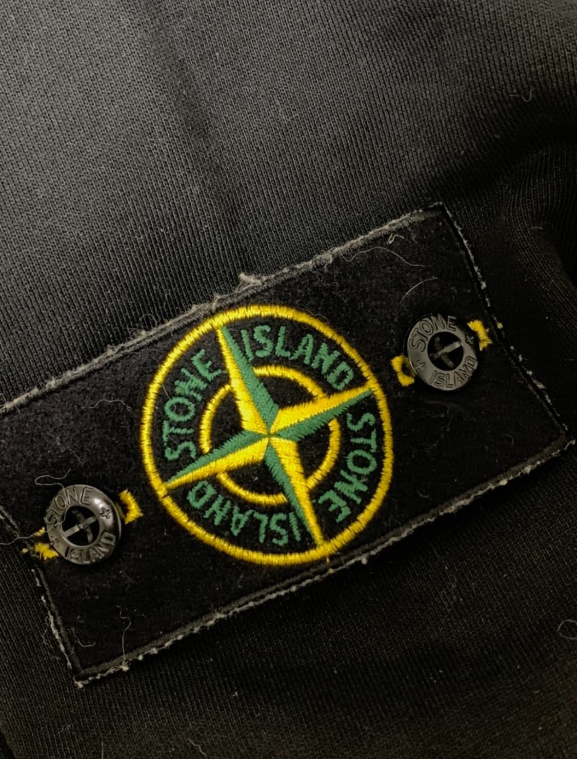 정품인증 완) 스톤아일랜드 맨투맨 정품 블랙M 상품이미지2