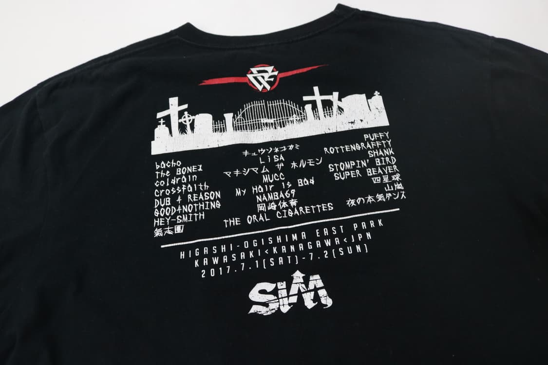 2017 데드 팝 페스티벌 락티셔츠 (XL) 상품이미지8