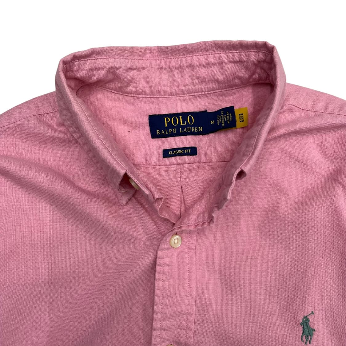 폴로 랄프로렌 말차포니 딸기우유 셔츠 M 상품이미지5