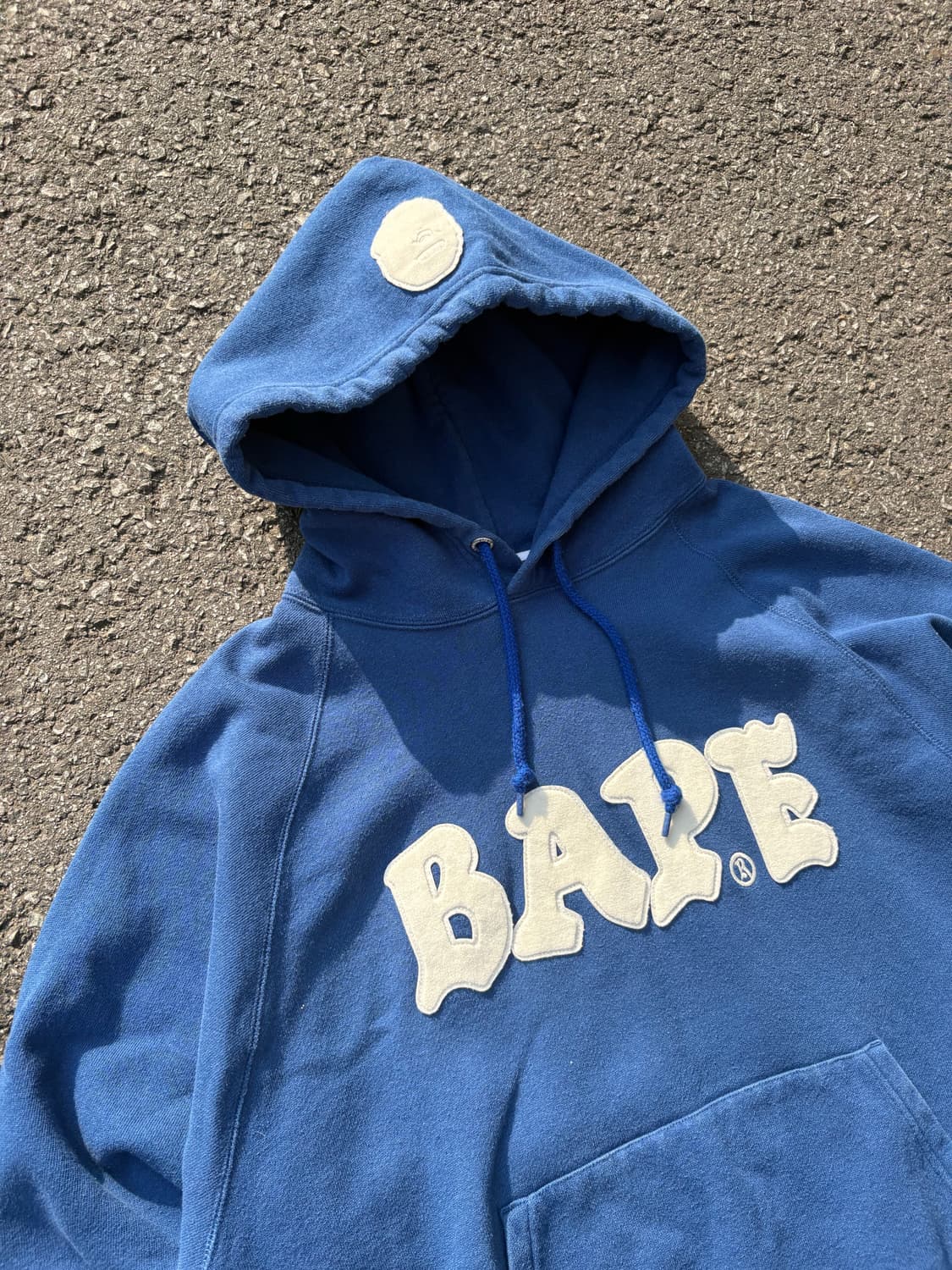 베이프 relaxed fit pullover hoodie 상품이미지5