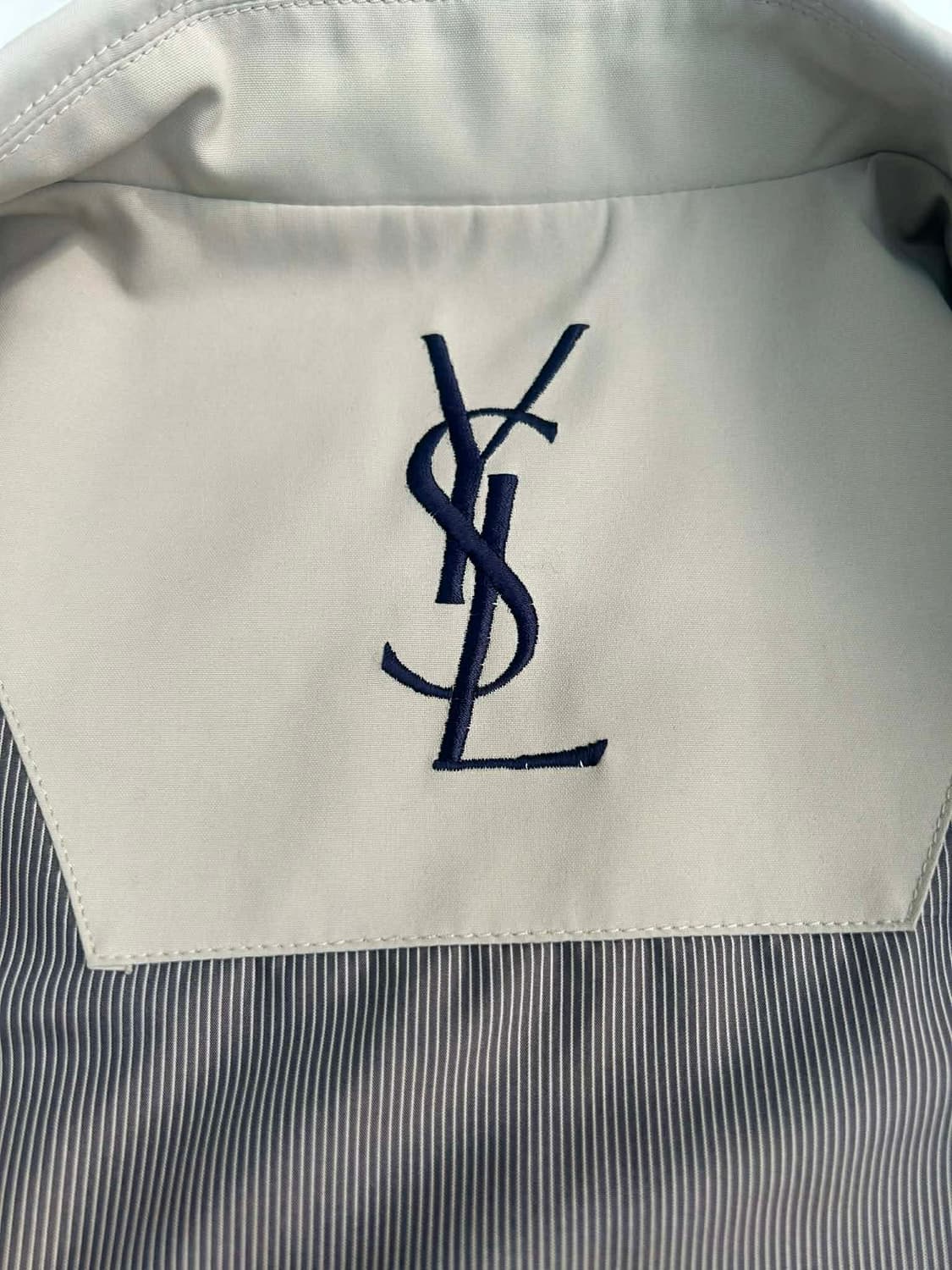 [105] 입생로랑 YSL 스윙탑 블루종 코치 자켓 상품이미지3