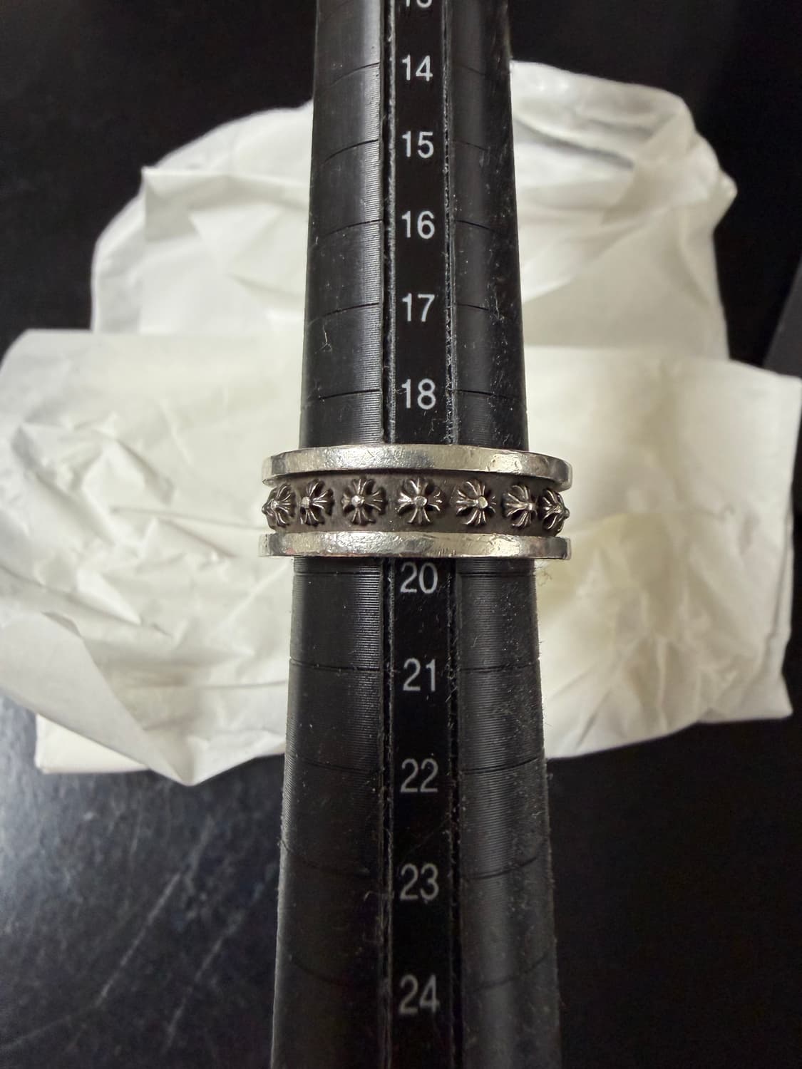 크롬하츠 반지 미니플러스링 19호 상품이미지6