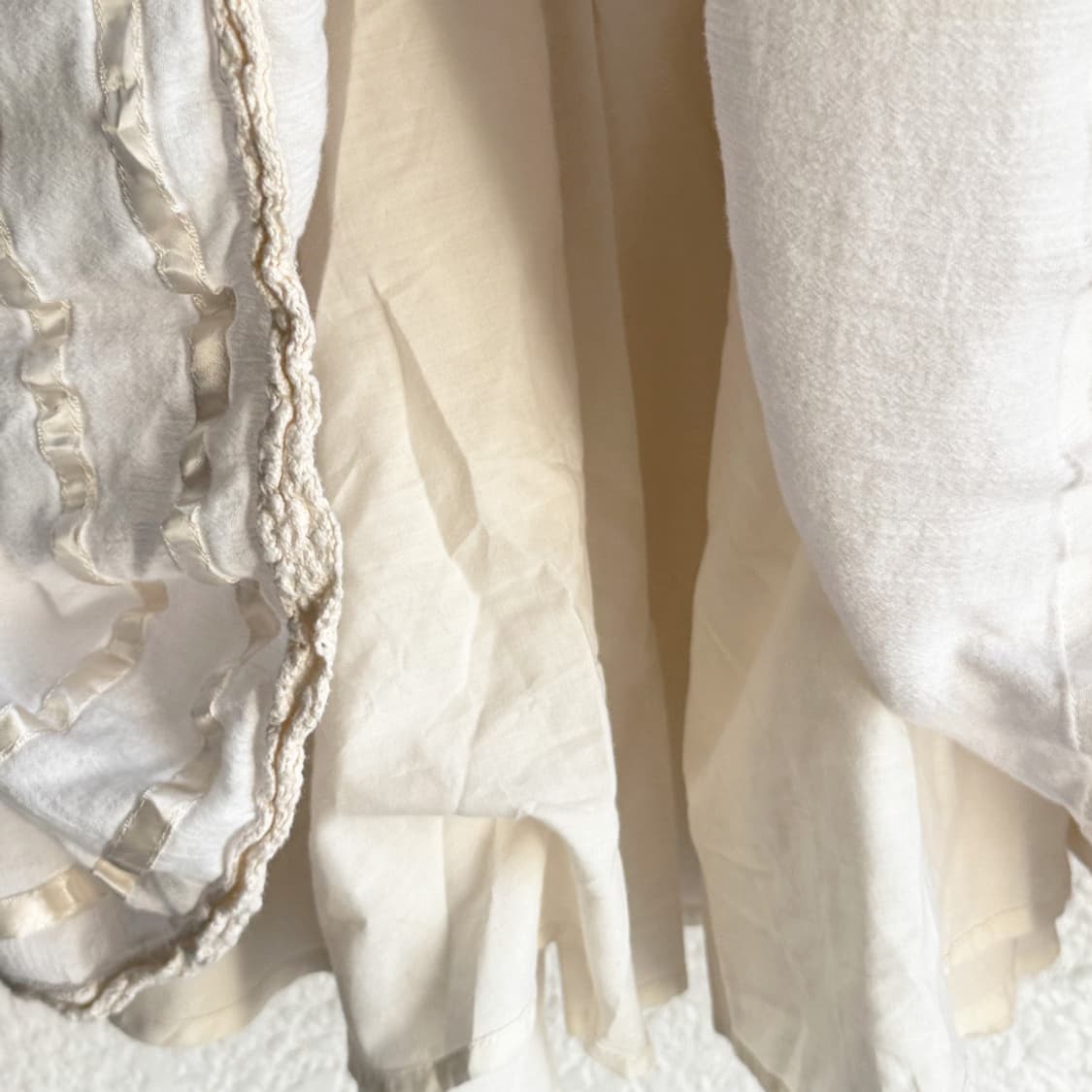 크림 레이스 샤를로트 스커트 상품이미지4