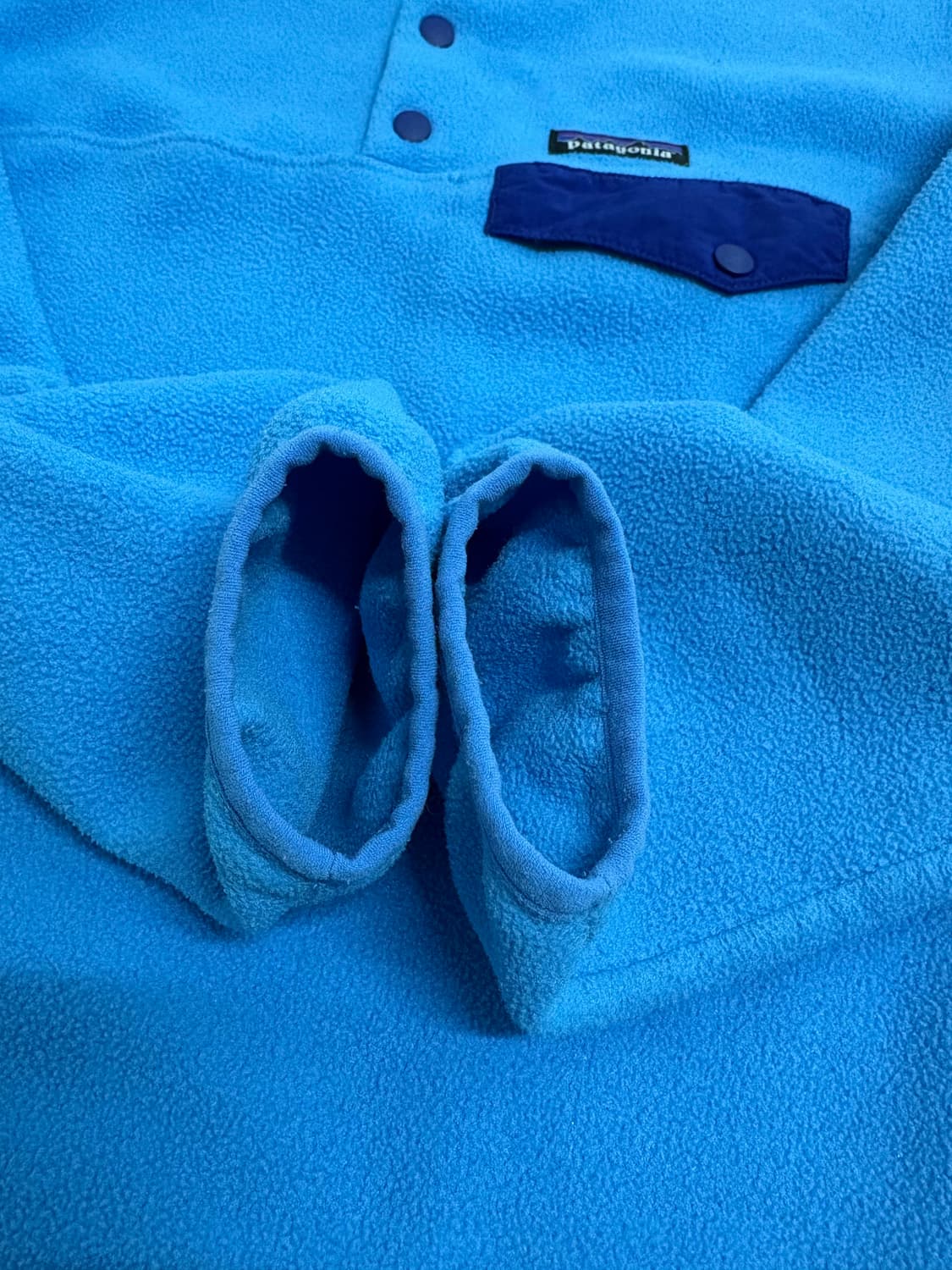 빈티지 파타고니아 신칠라 스냅티 블루 우먼즈M 상품이미지4