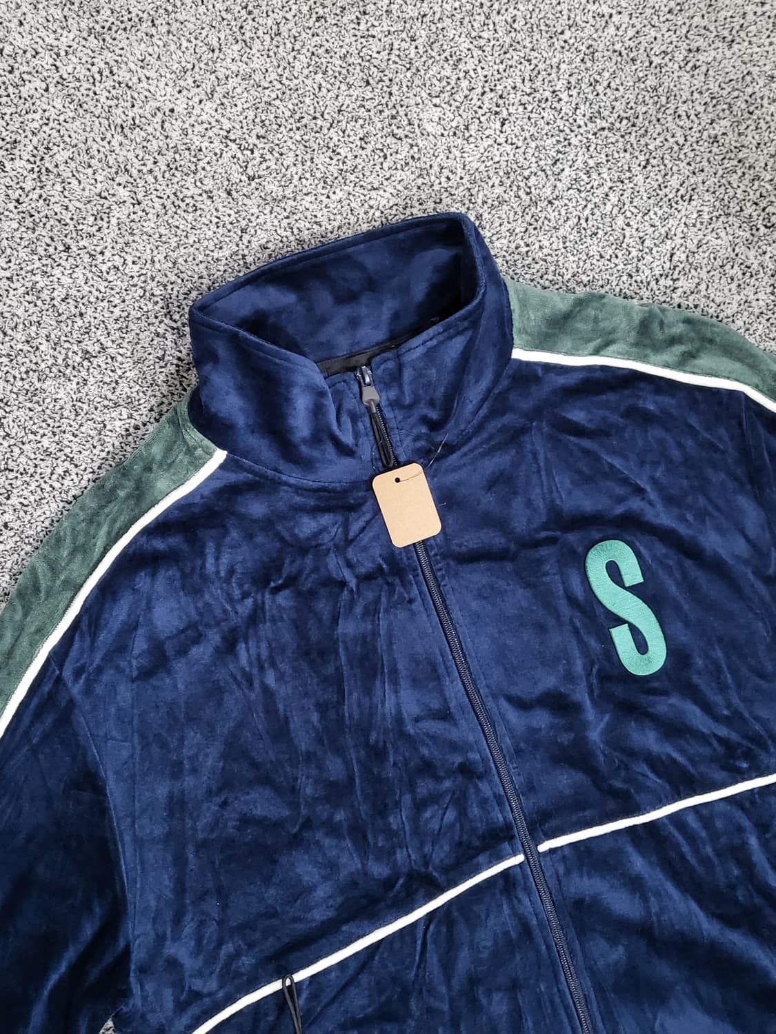 스톰런던(Storm London) 벨벳 트랙자켓 상품이미지3