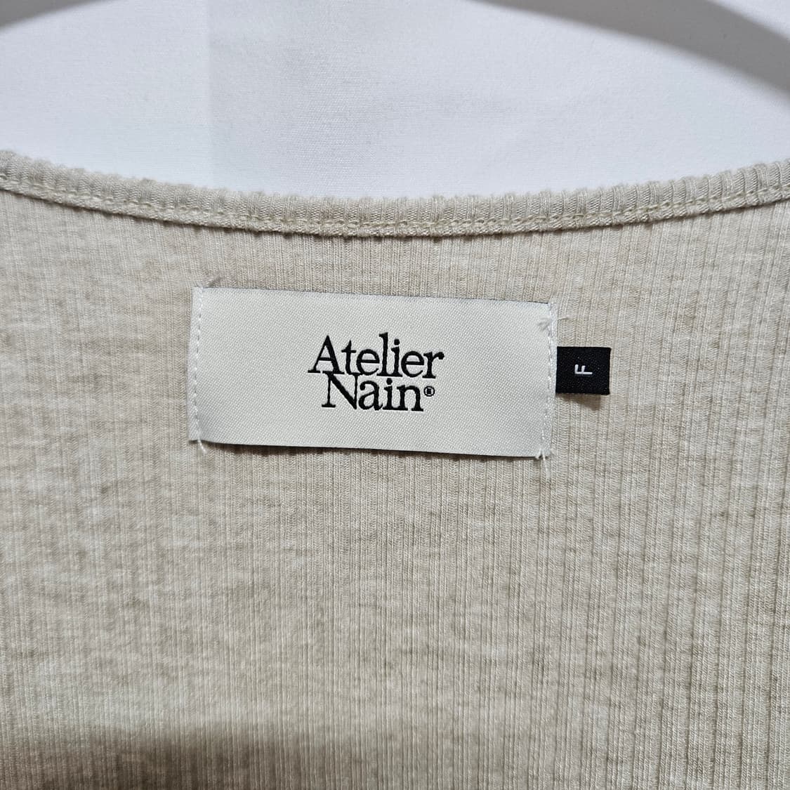 F 아틀리에나인 셔링 니트 상품이미지4