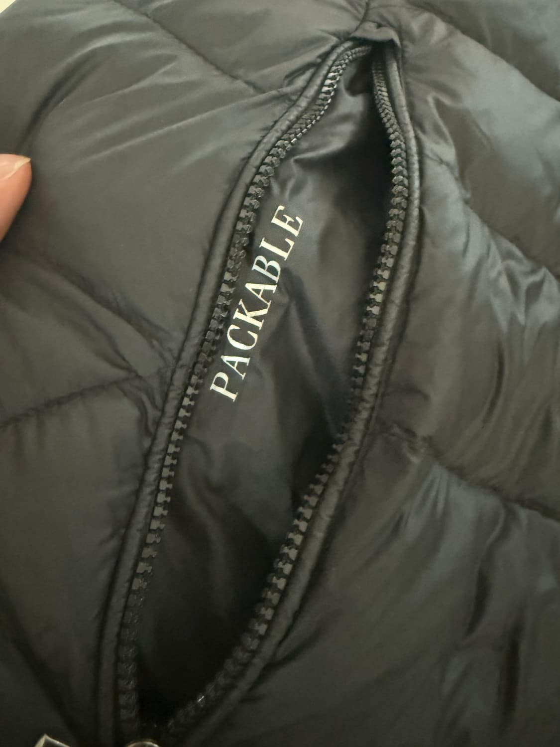 Polo 폴로 패커블 베스트 블랙 xl 상품이미지6