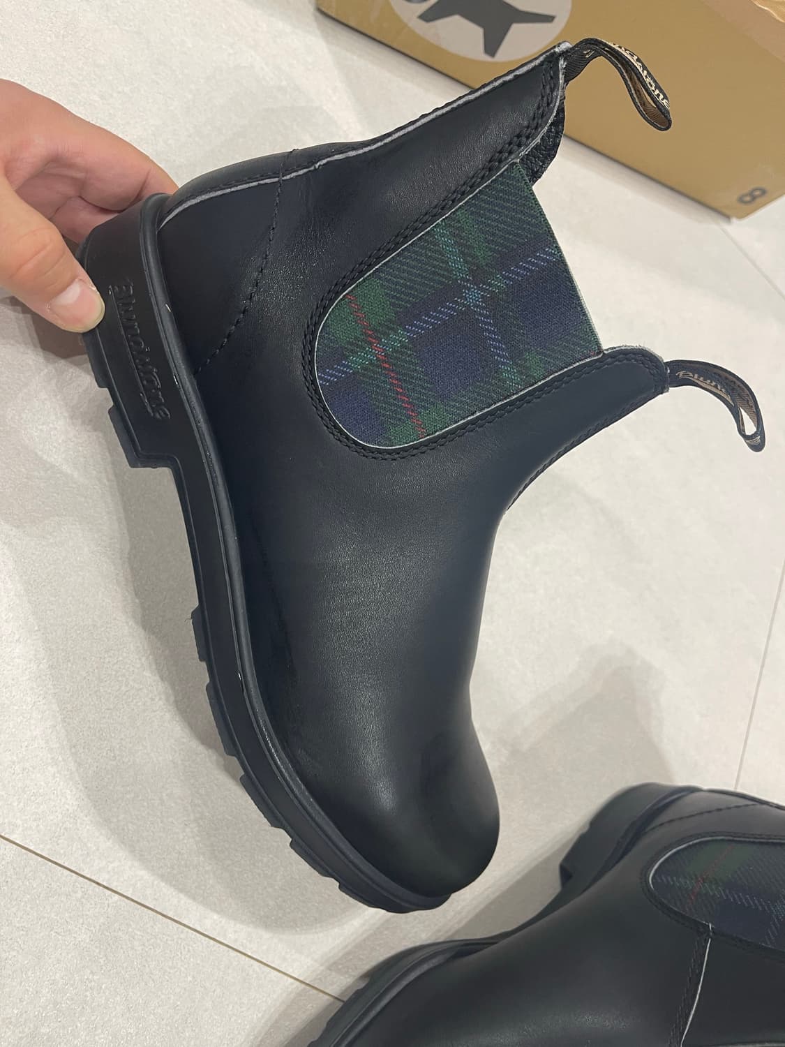 블런드스톤 1614 블랙 가죽 첼시 부츠 au9 280 상품이미지4