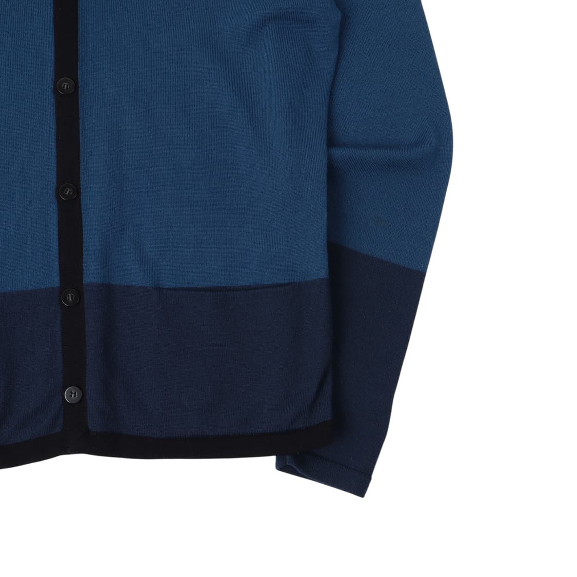 라코스테 울 블루 톤 가디건 상품이미지4