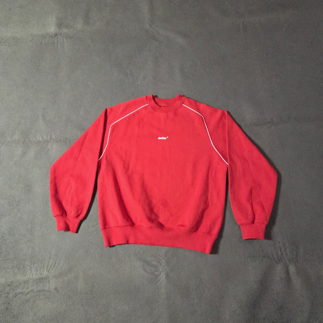 19SS 아더에러 썬더 맨투맨 3 레드 상품이미지1