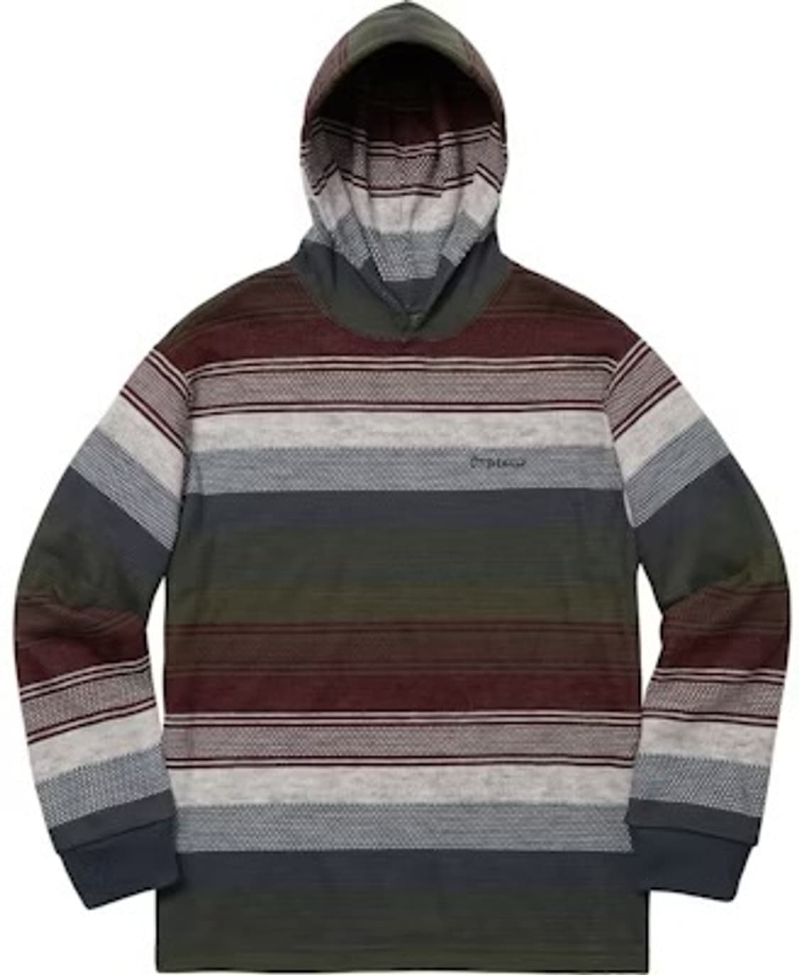 [L] 슈프림 니트 스트라이프 후드 L/S 상품이미지8