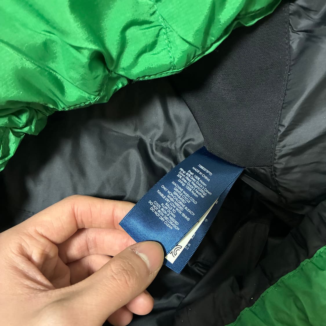 폴로 빅포니 그린 푸퍼 패딩 후드 상품이미지4