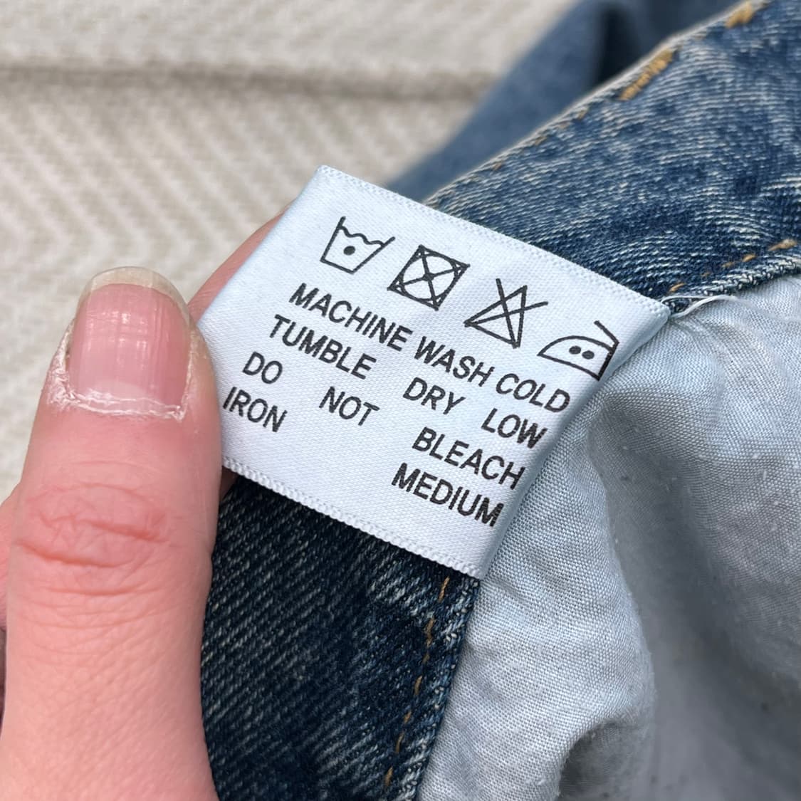 웰던x메종미네드 데님팬츠 r2206 상품이미지8