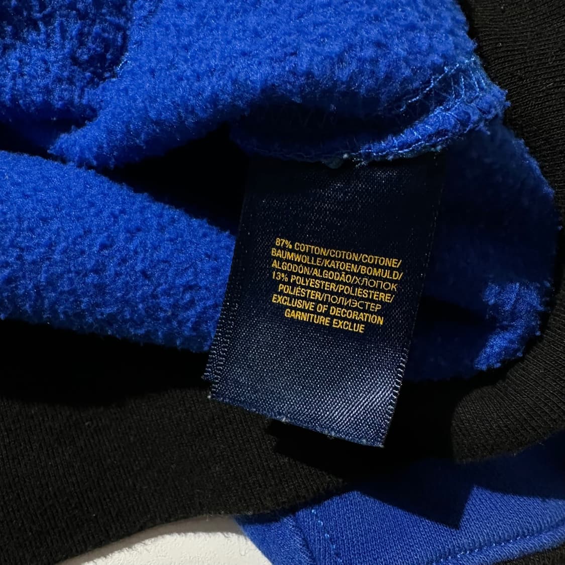 폴로 랄프로렌 빅포니 사이드라인 후드집업 상품이미지6