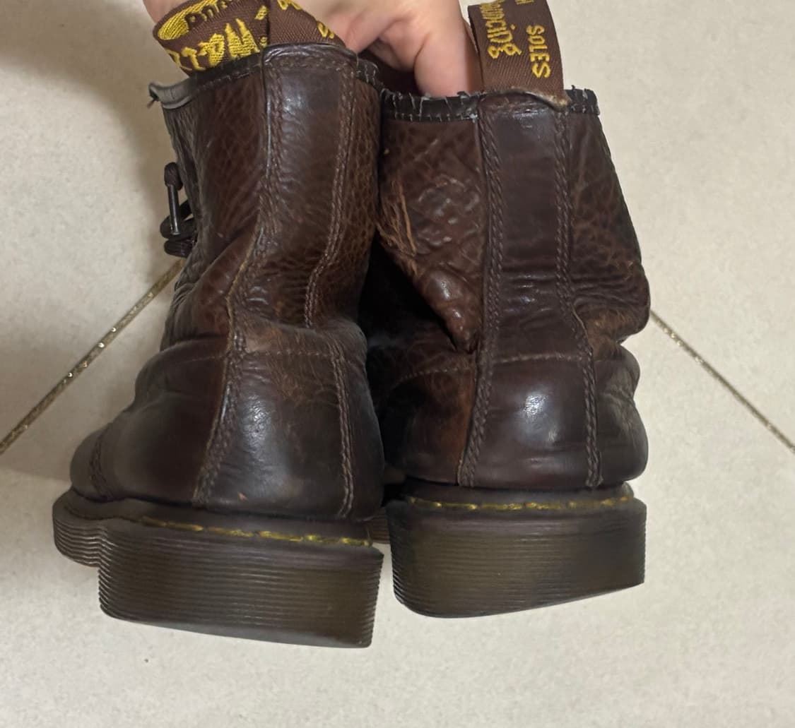 닥터마틴 1460 8홀 브라운 워커 부츠 260 상품이미지9