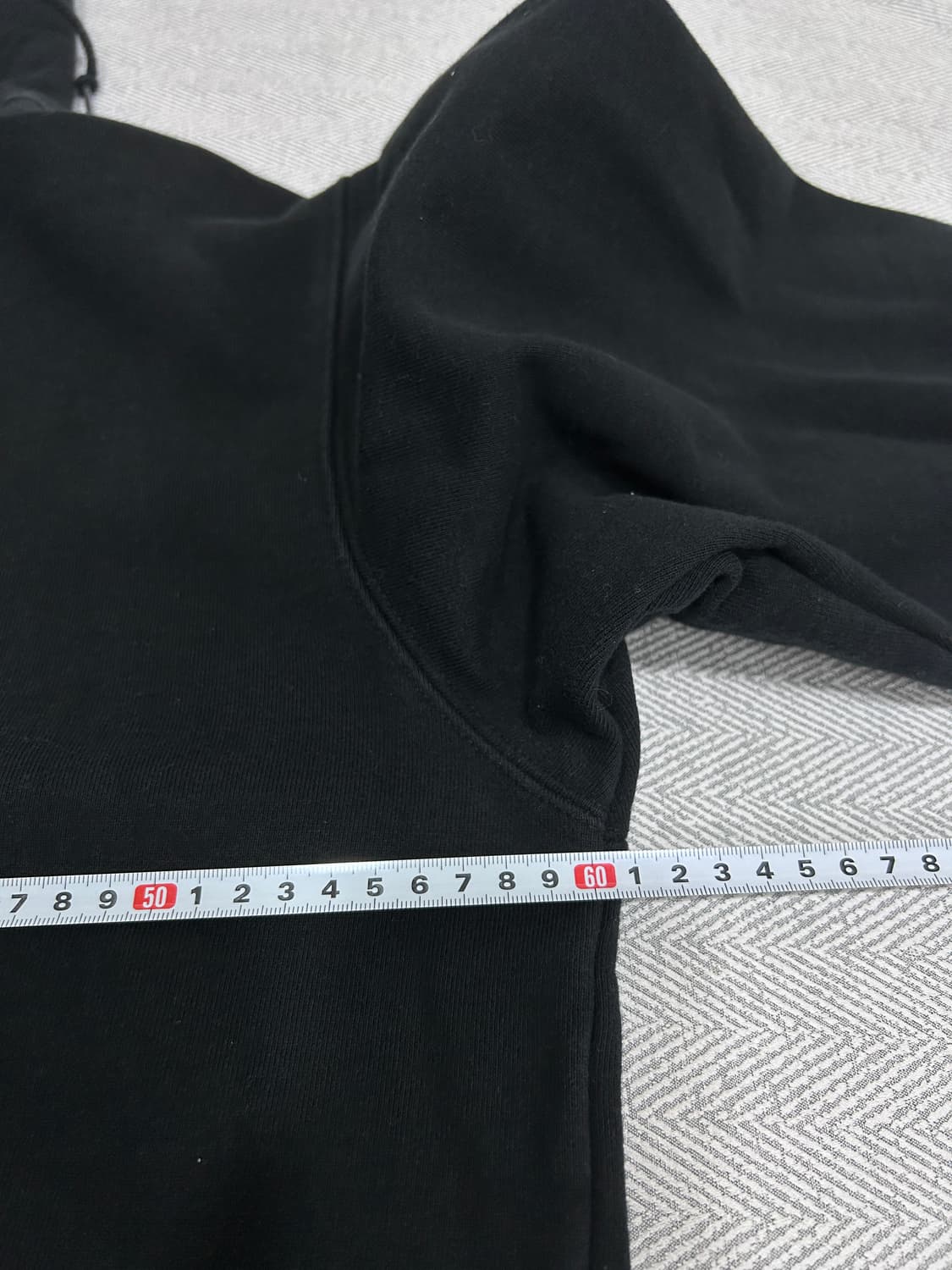 [L] 디스이즈네버댓 블랙 로고 후드티 남성 L사이즈 상품이미지7