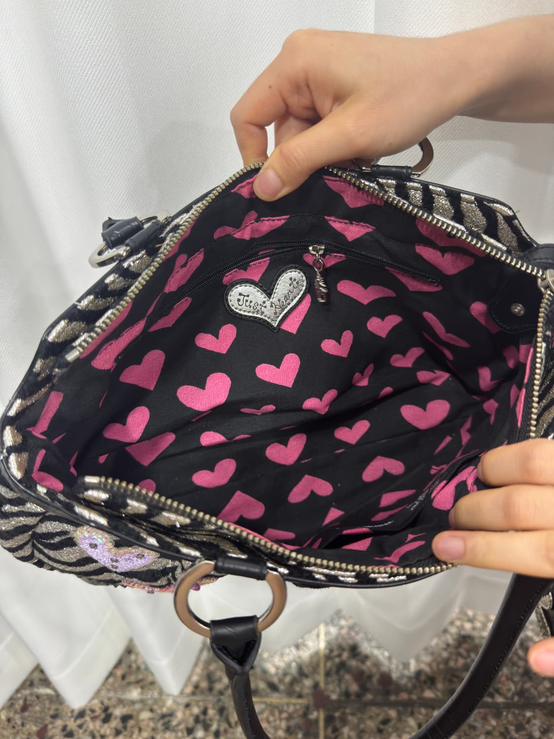 think bee zebra shoulderbag 상품이미지5