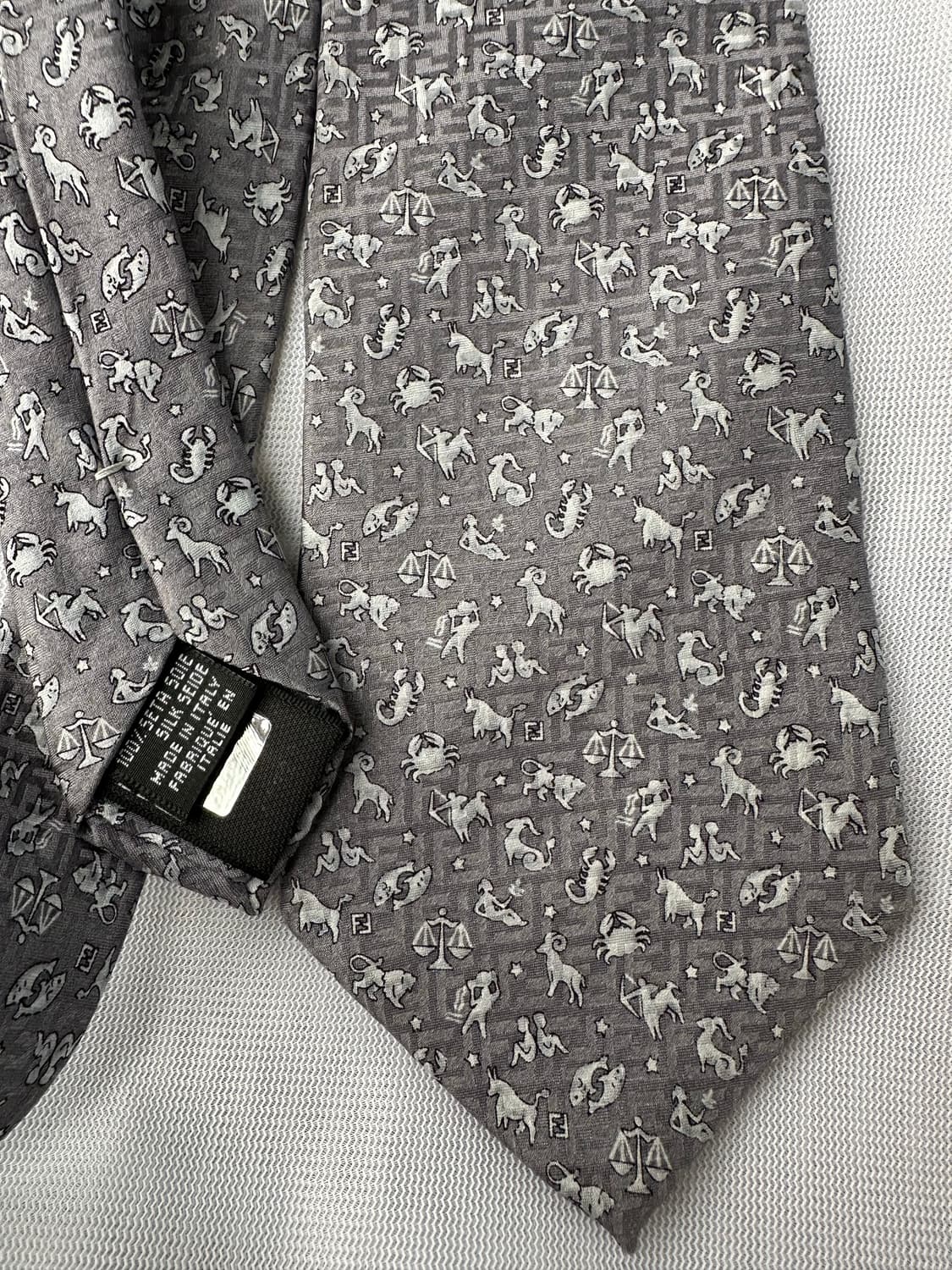 펜디 남성 실크 넥타이 상품이미지3