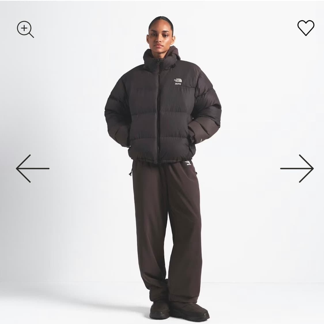 노스페이스 x 스킴스 1996 눕시 재킷 피닉스 XS, S 상품이미지2