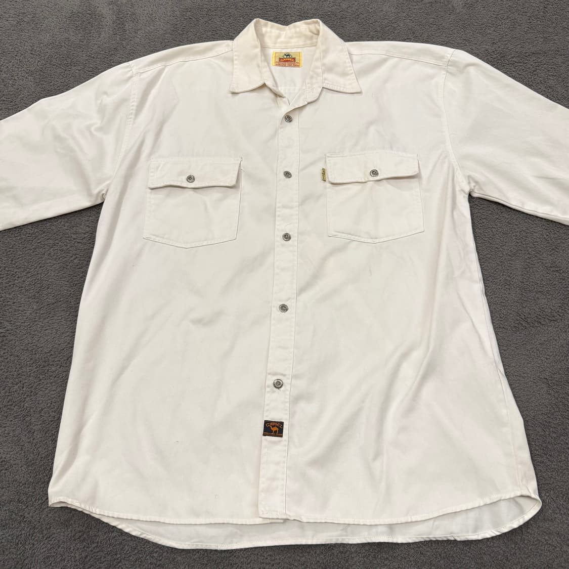 [정품] CAMEL 카멜 투포켓 셔츠 남방 상품이미지3