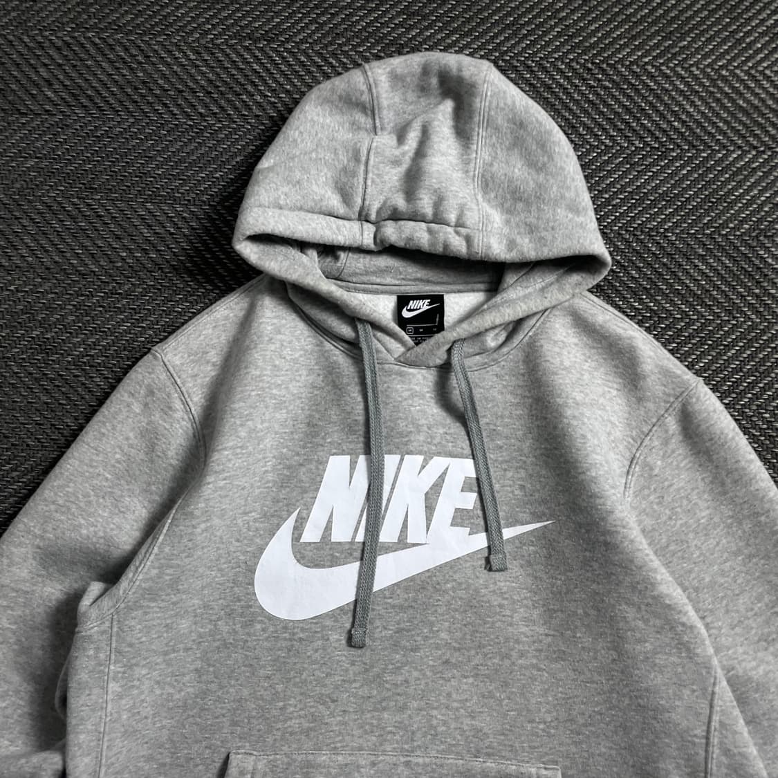 나이키 NSW 스우시 그레이 기모 후드 티셔츠o 4155 상품이미지4