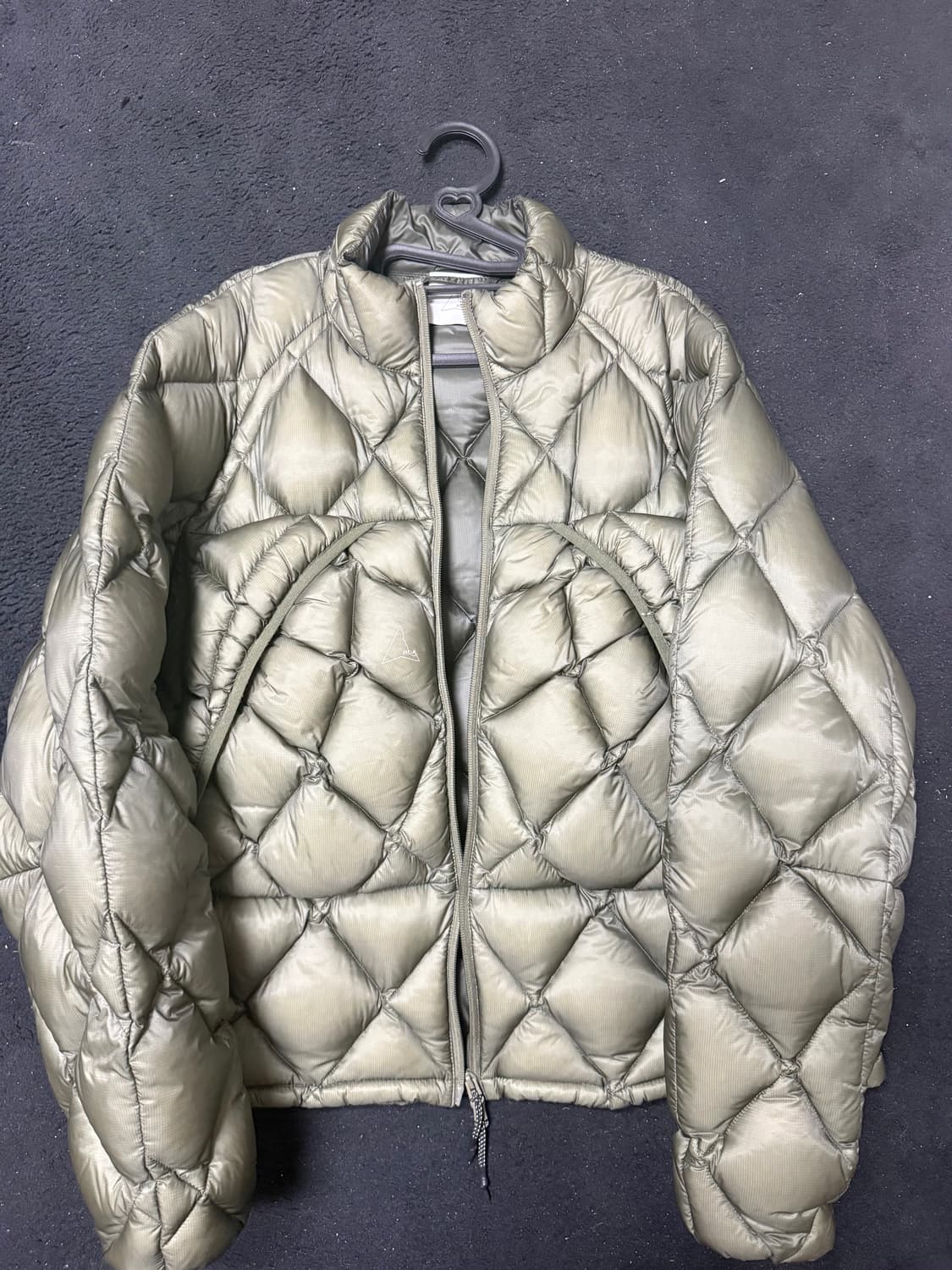 로아 라이트다운 다크그린 L 상품이미지4